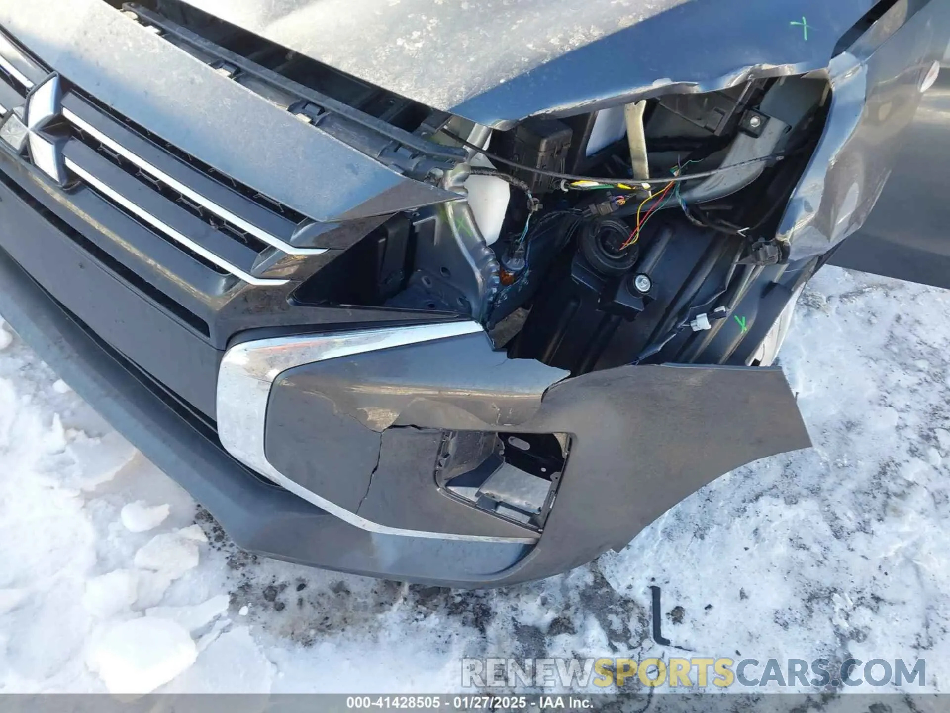 6 Photograph of a damaged car ML32FUFJ7RHF00918 MITSUBISHI MIRAGE G4 2024