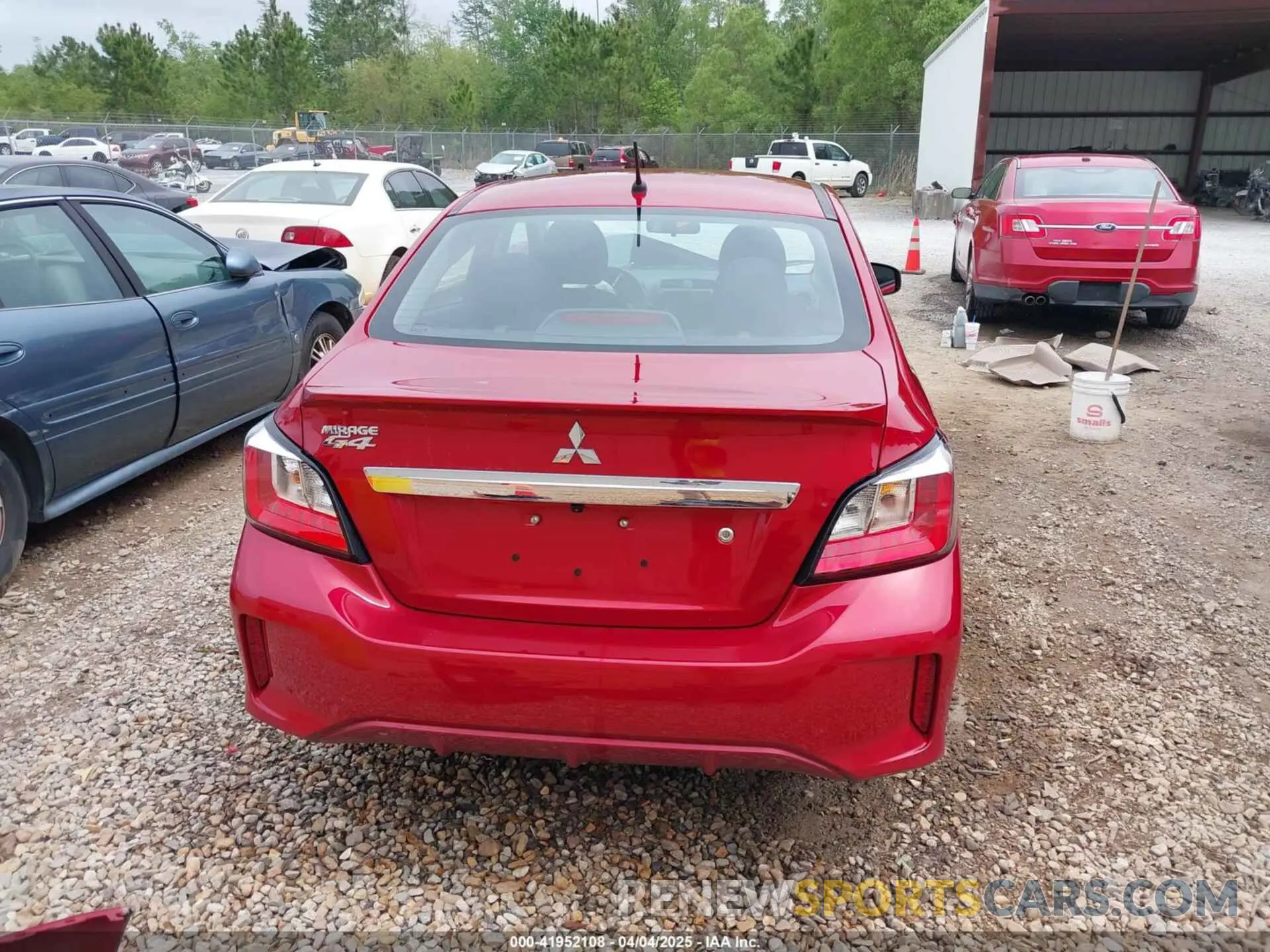 16 Photograph of a damaged car ML32FUFJ7RHF12275 MITSUBISHI MIRAGE G4 2024