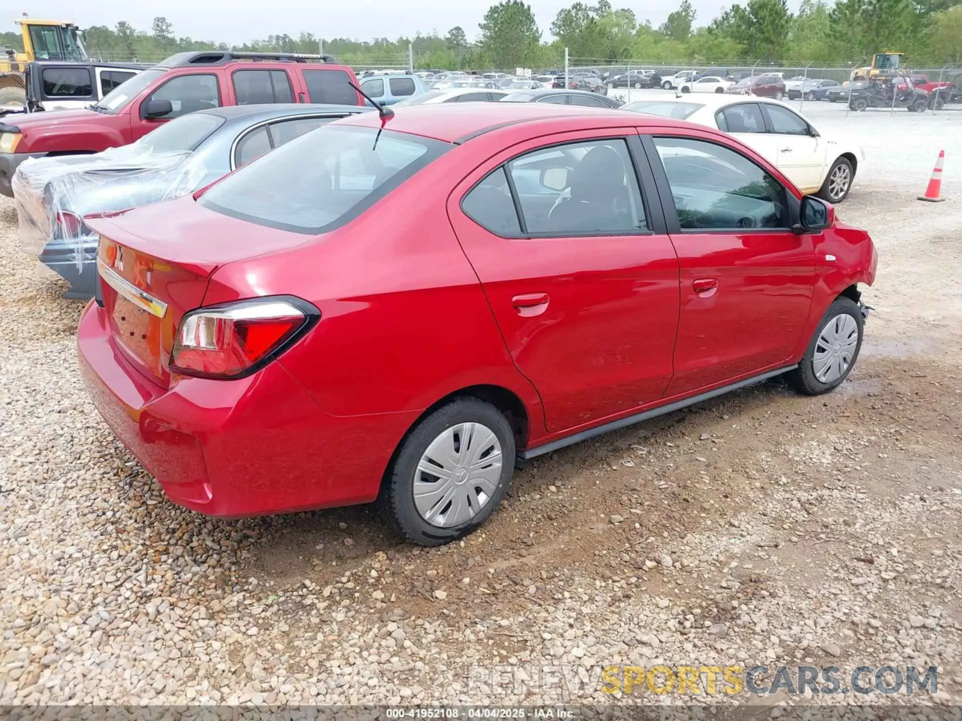 4 Photograph of a damaged car ML32FUFJ7RHF12275 MITSUBISHI MIRAGE G4 2024