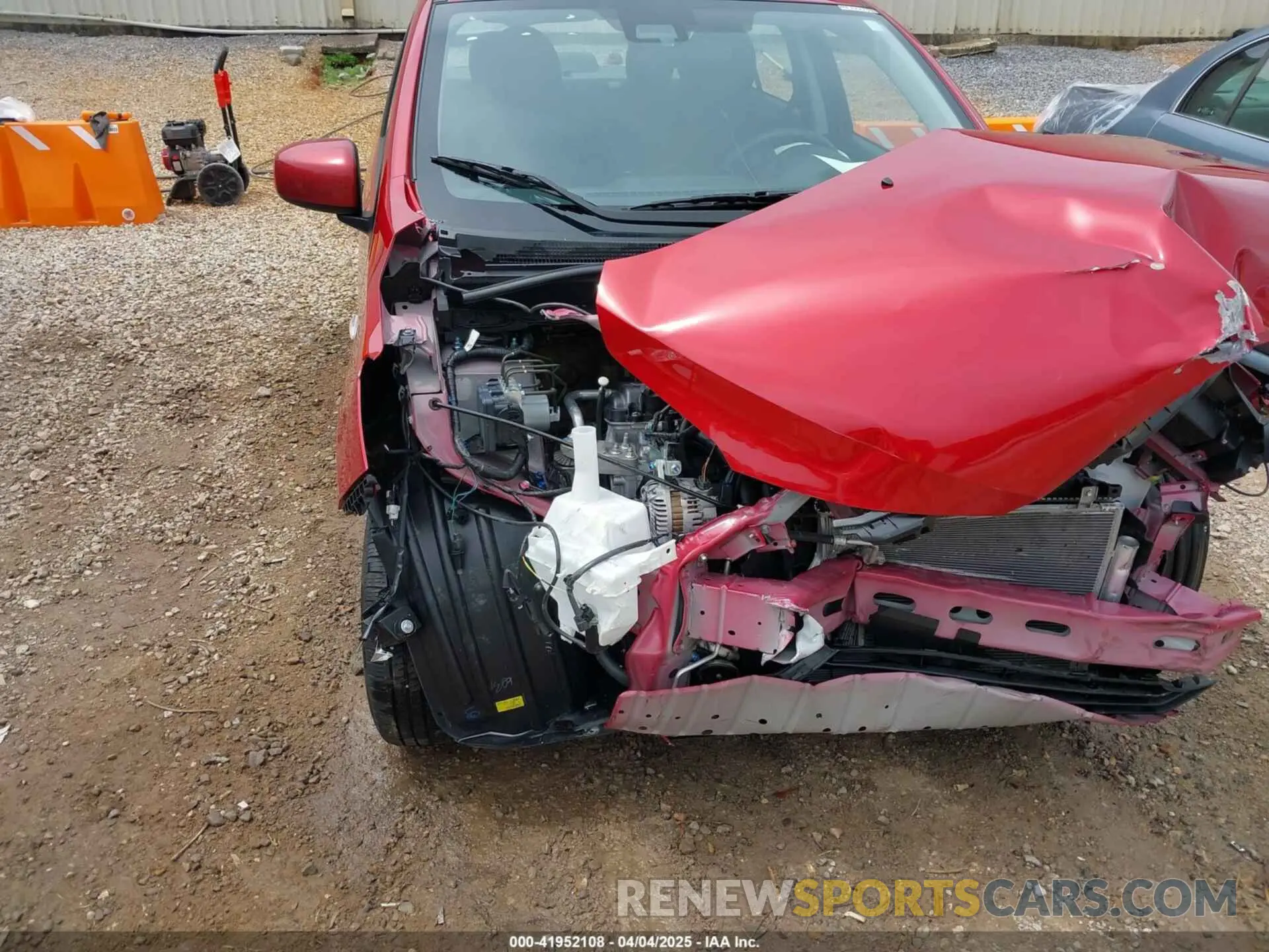 6 Photograph of a damaged car ML32FUFJ7RHF12275 MITSUBISHI MIRAGE G4 2024