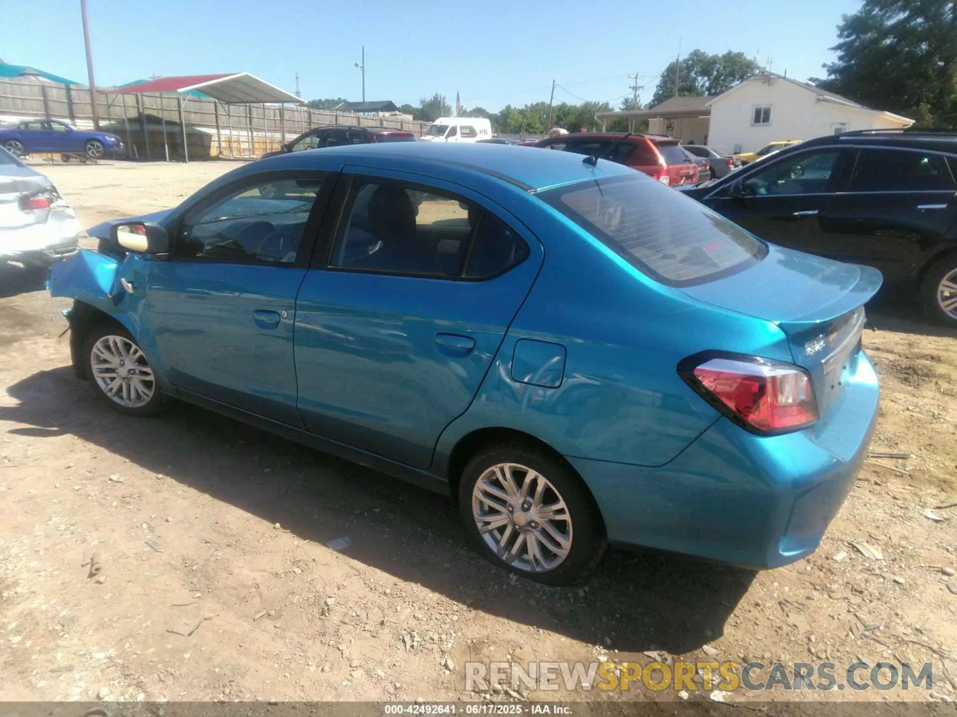 3 Photograph of a damaged car ML32FUFJ7RHF14818 MITSUBISHI MIRAGE G4 2024