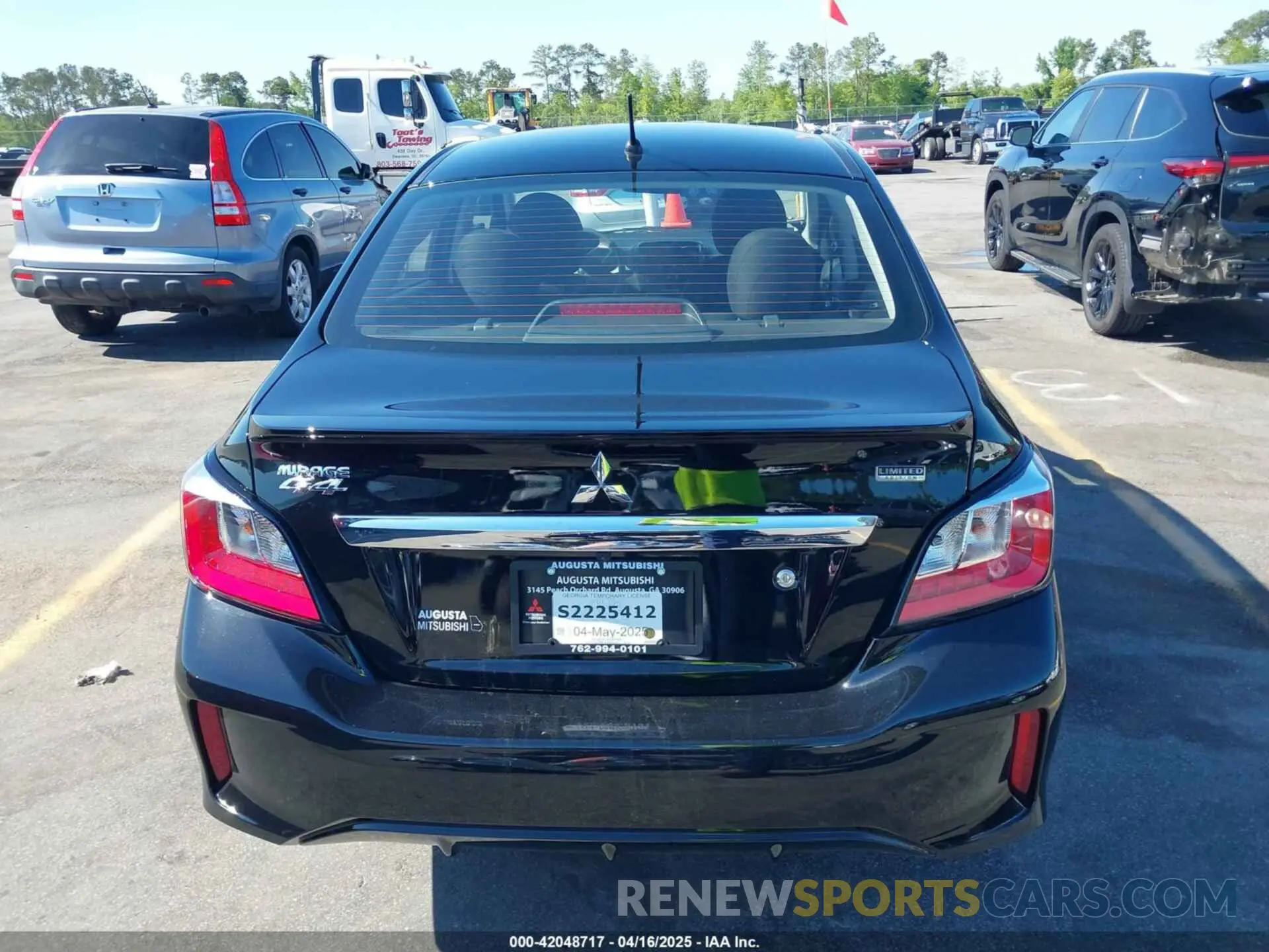 17 Photograph of a damaged car ML32FUFJ7RHF15001 MITSUBISHI MIRAGE G4 2024