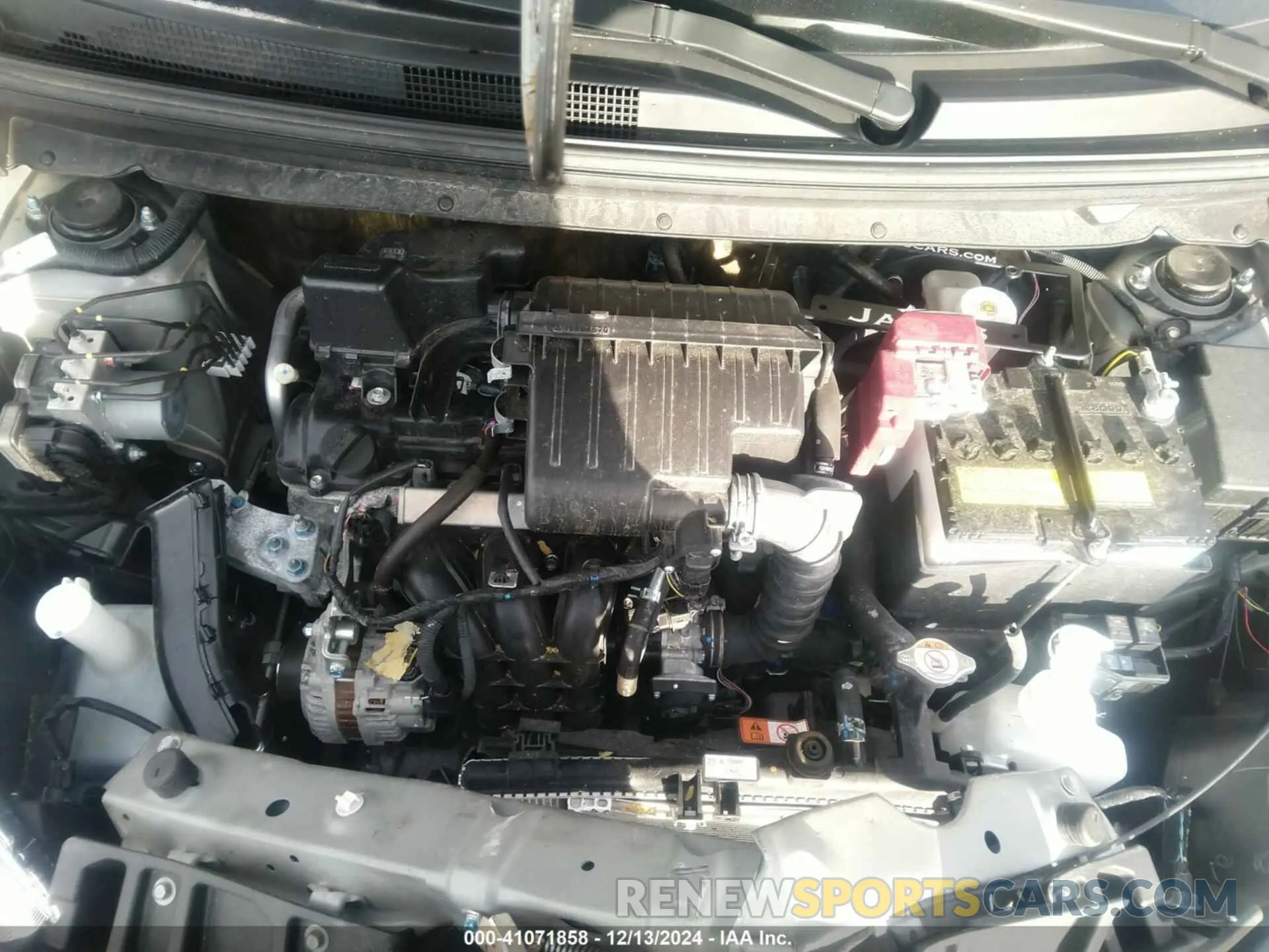 10 Photograph of a damaged car ML32FUFJ8RHF04721 MITSUBISHI MIRAGE G4 2024