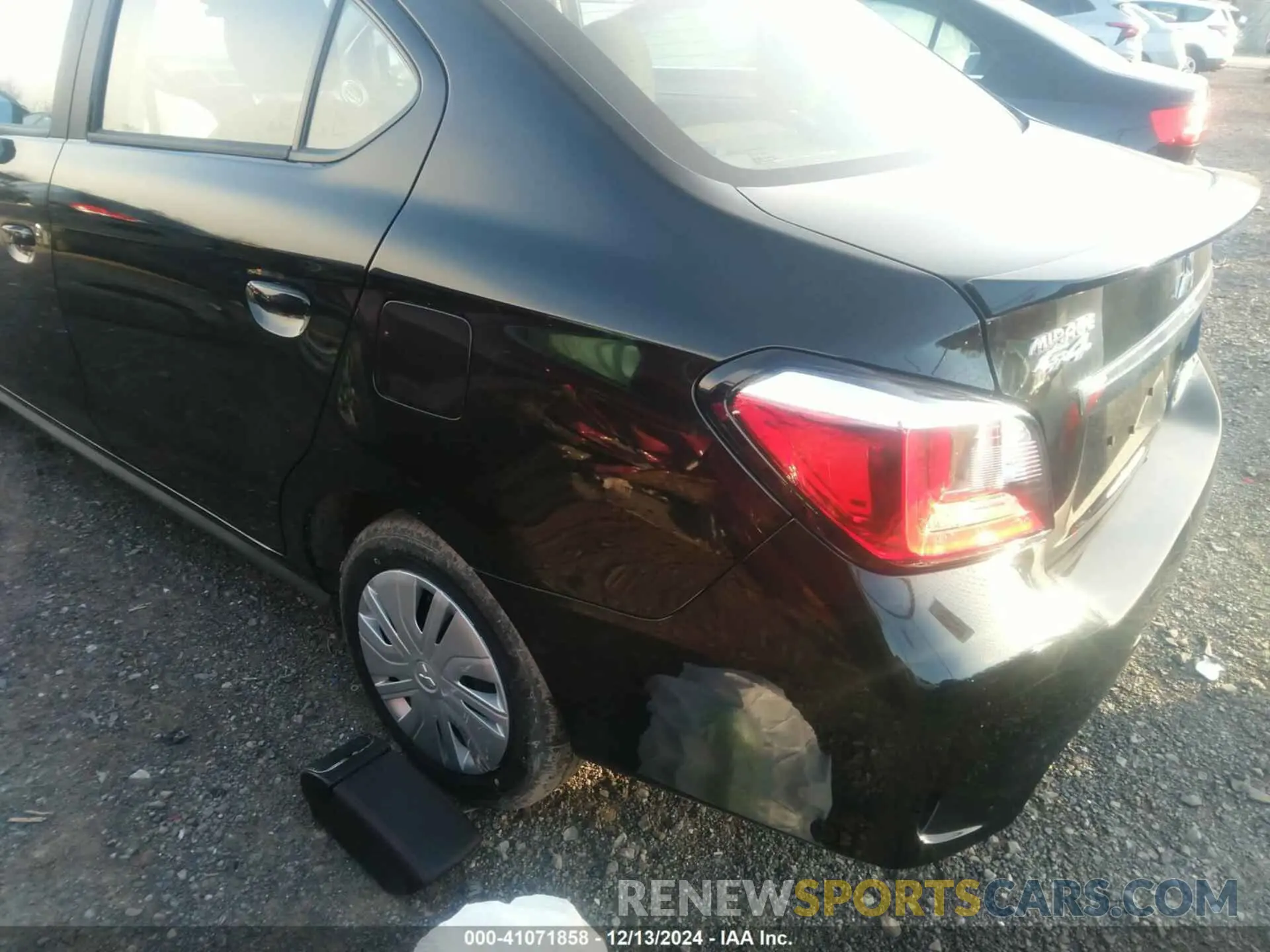 3 Photograph of a damaged car ML32FUFJ8RHF04721 MITSUBISHI MIRAGE G4 2024