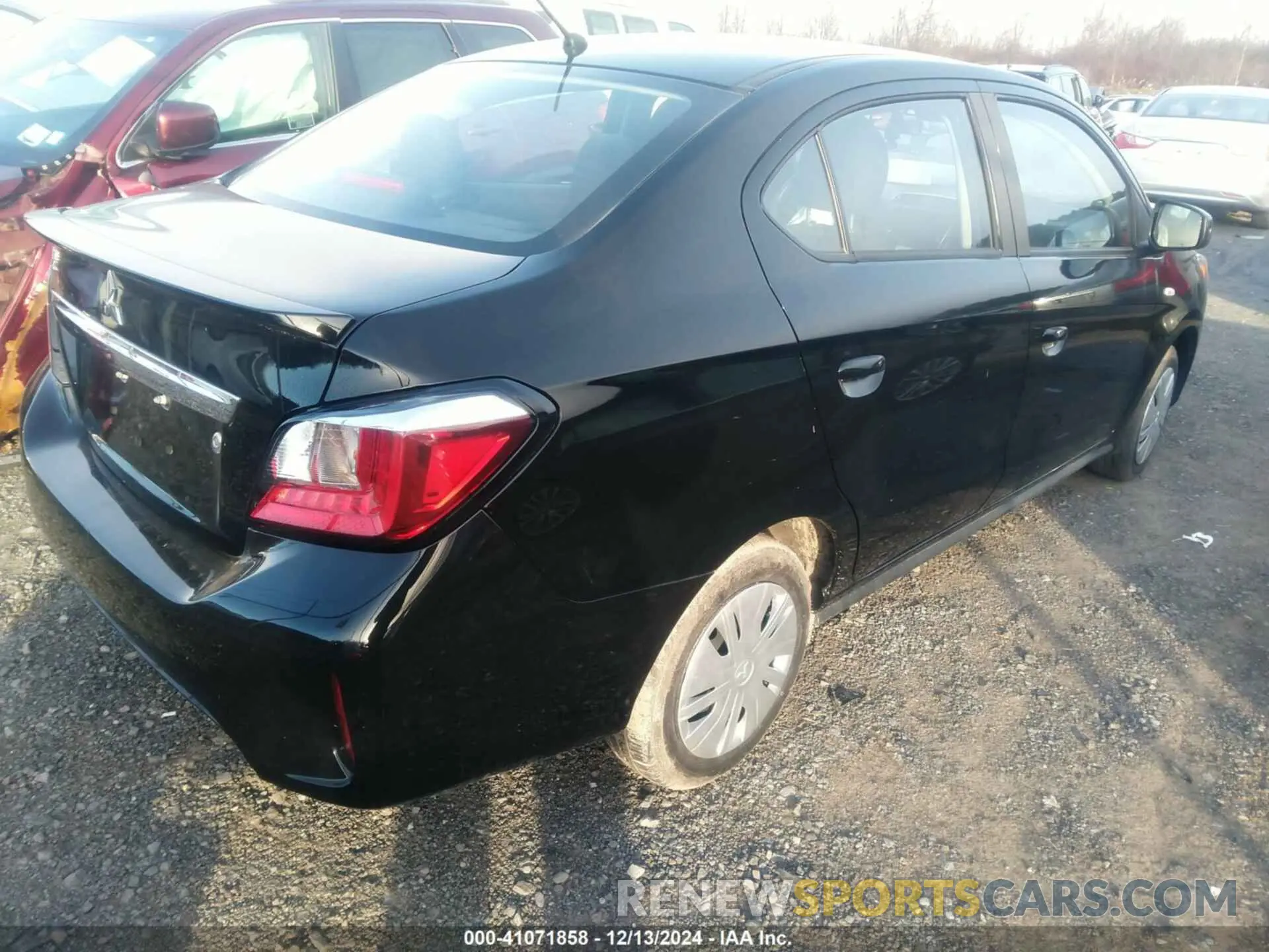 4 Photograph of a damaged car ML32FUFJ8RHF04721 MITSUBISHI MIRAGE G4 2024