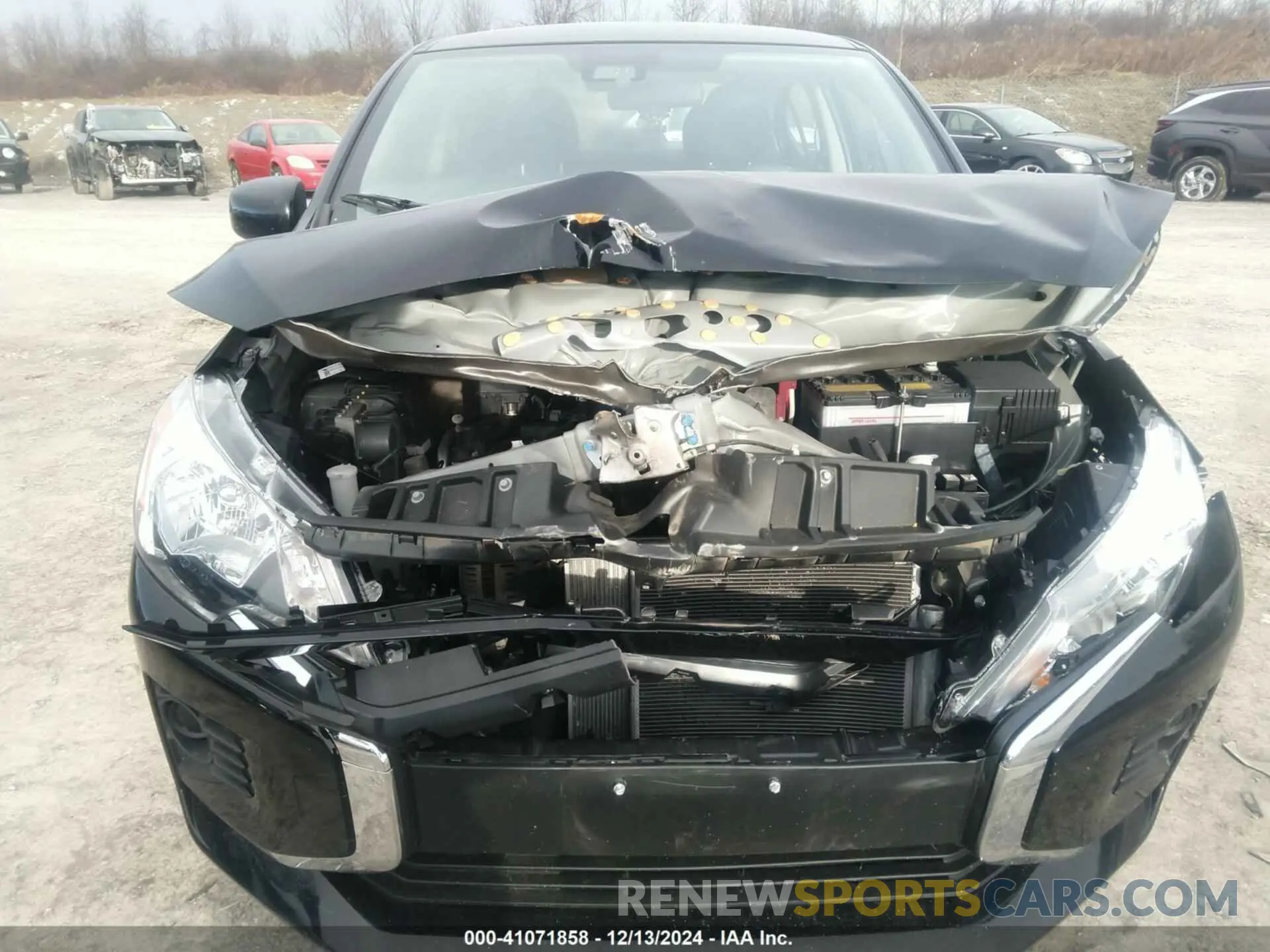 6 Photograph of a damaged car ML32FUFJ8RHF04721 MITSUBISHI MIRAGE G4 2024