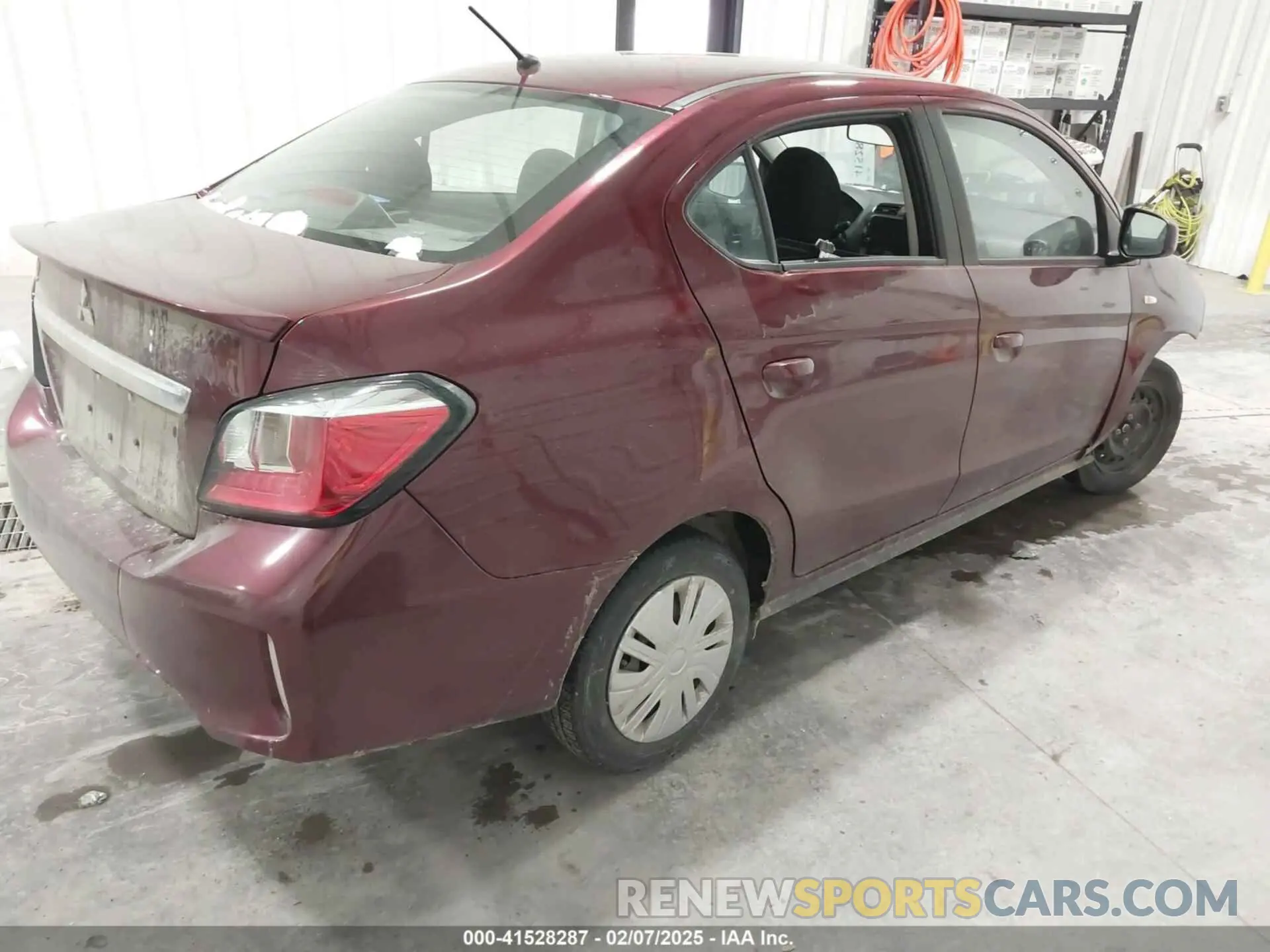 4 Photograph of a damaged car ML32FUFJ8RHF08445 MITSUBISHI MIRAGE G4 2024