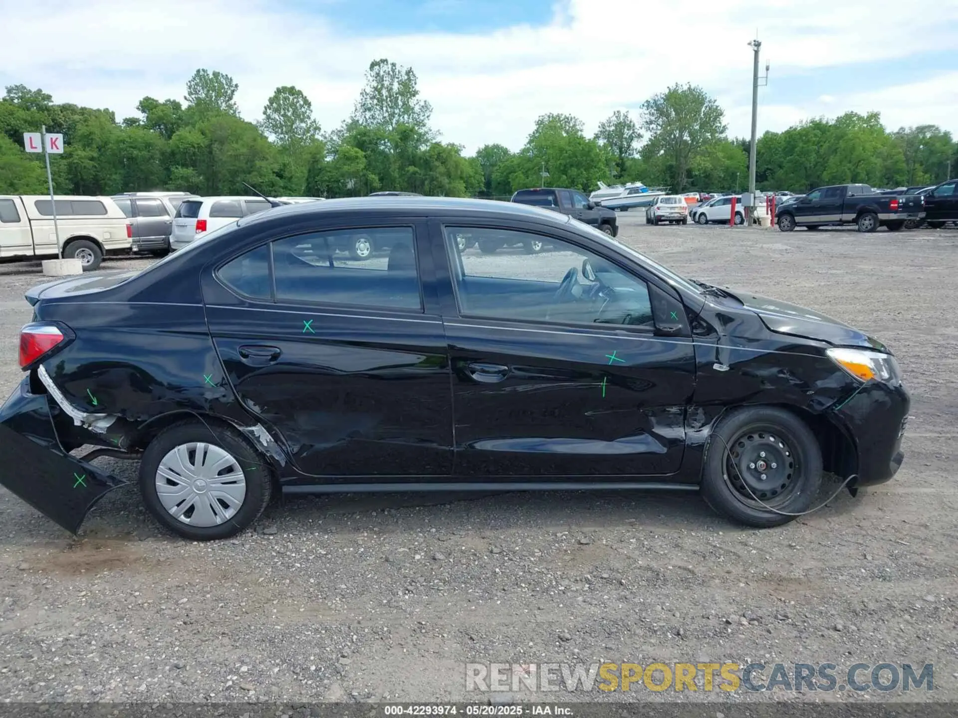13 Photograph of a damaged car ML32FUFJ8RHF09286 MITSUBISHI MIRAGE G4 2024