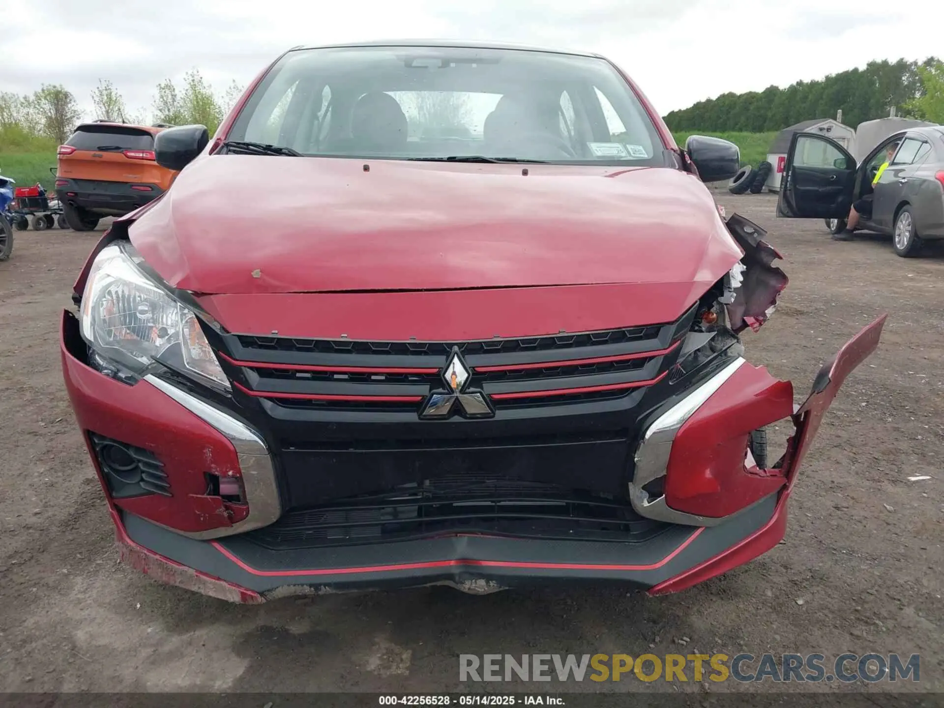 13 Photograph of a damaged car ML32FUFJ9RHF05666 MITSUBISHI MIRAGE G4 2024