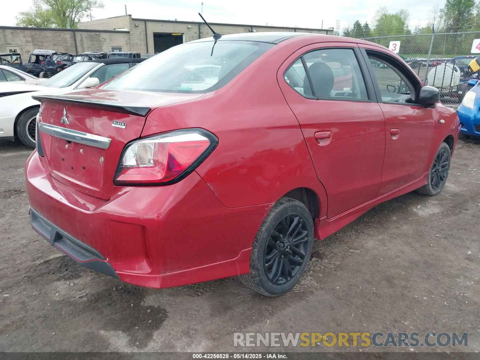 4 Photograph of a damaged car ML32FUFJ9RHF05666 MITSUBISHI MIRAGE G4 2024