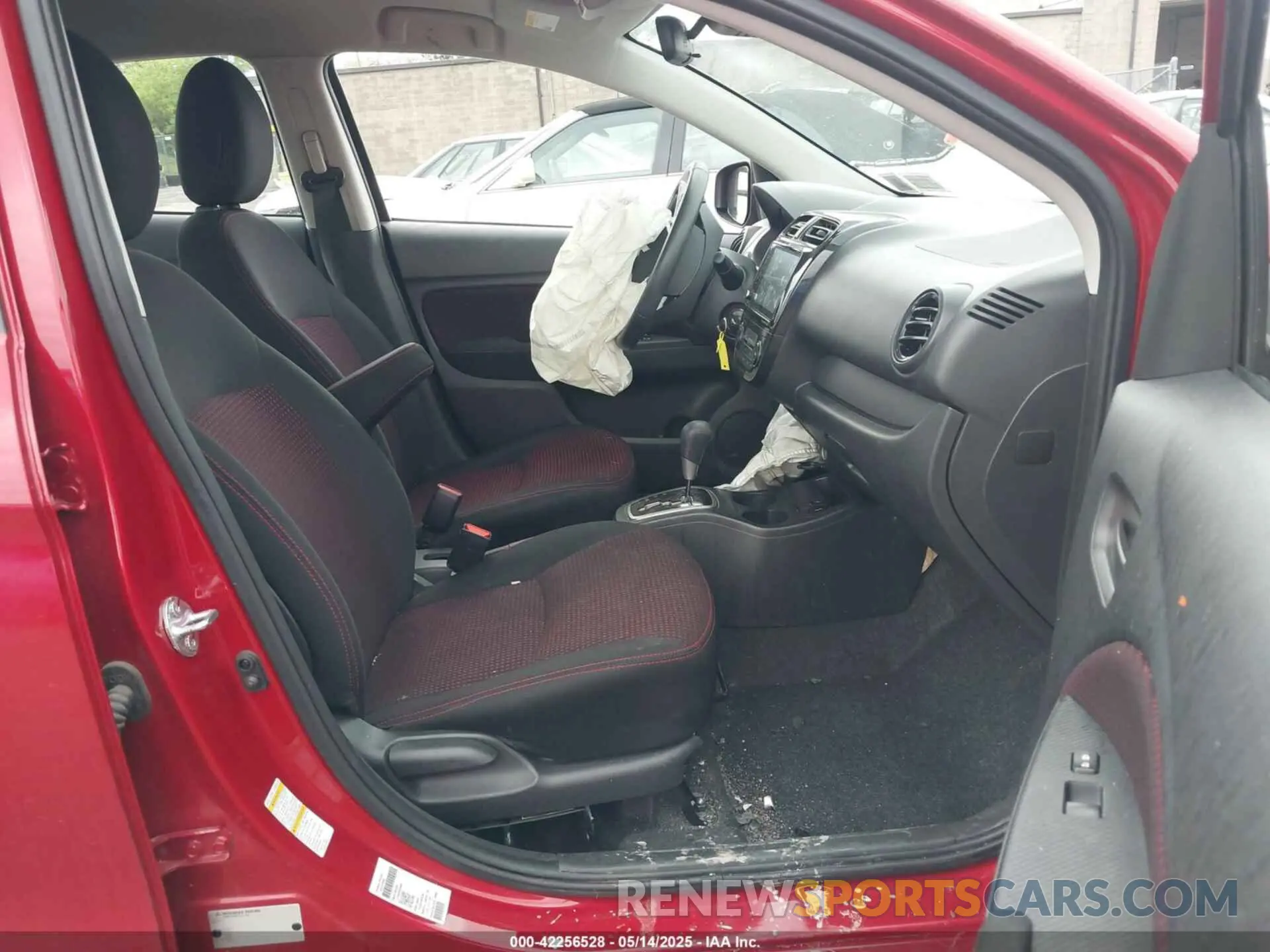 5 Photograph of a damaged car ML32FUFJ9RHF05666 MITSUBISHI MIRAGE G4 2024