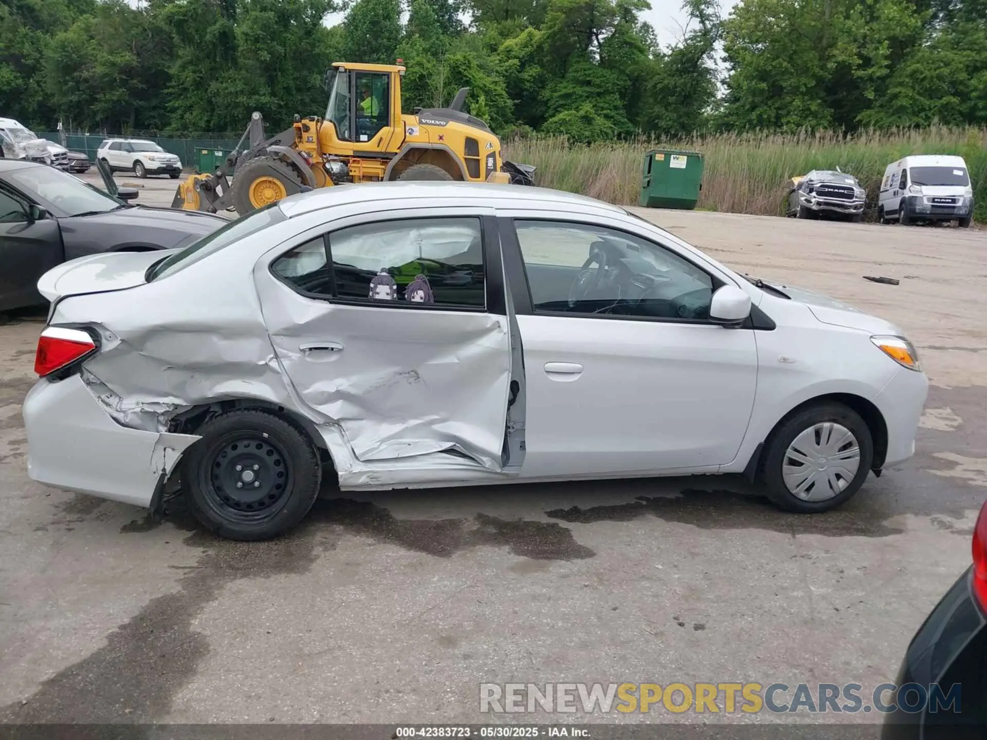 13 Photograph of a damaged car ML32FUFJ9RHF09183 MITSUBISHI MIRAGE G4 2024