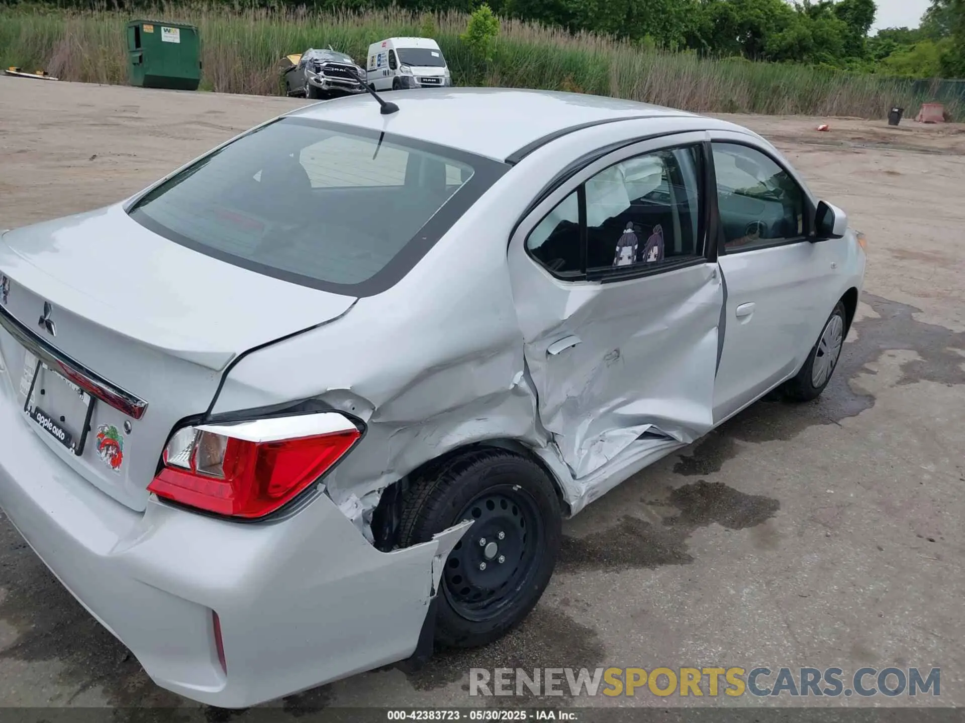 6 Photograph of a damaged car ML32FUFJ9RHF09183 MITSUBISHI MIRAGE G4 2024