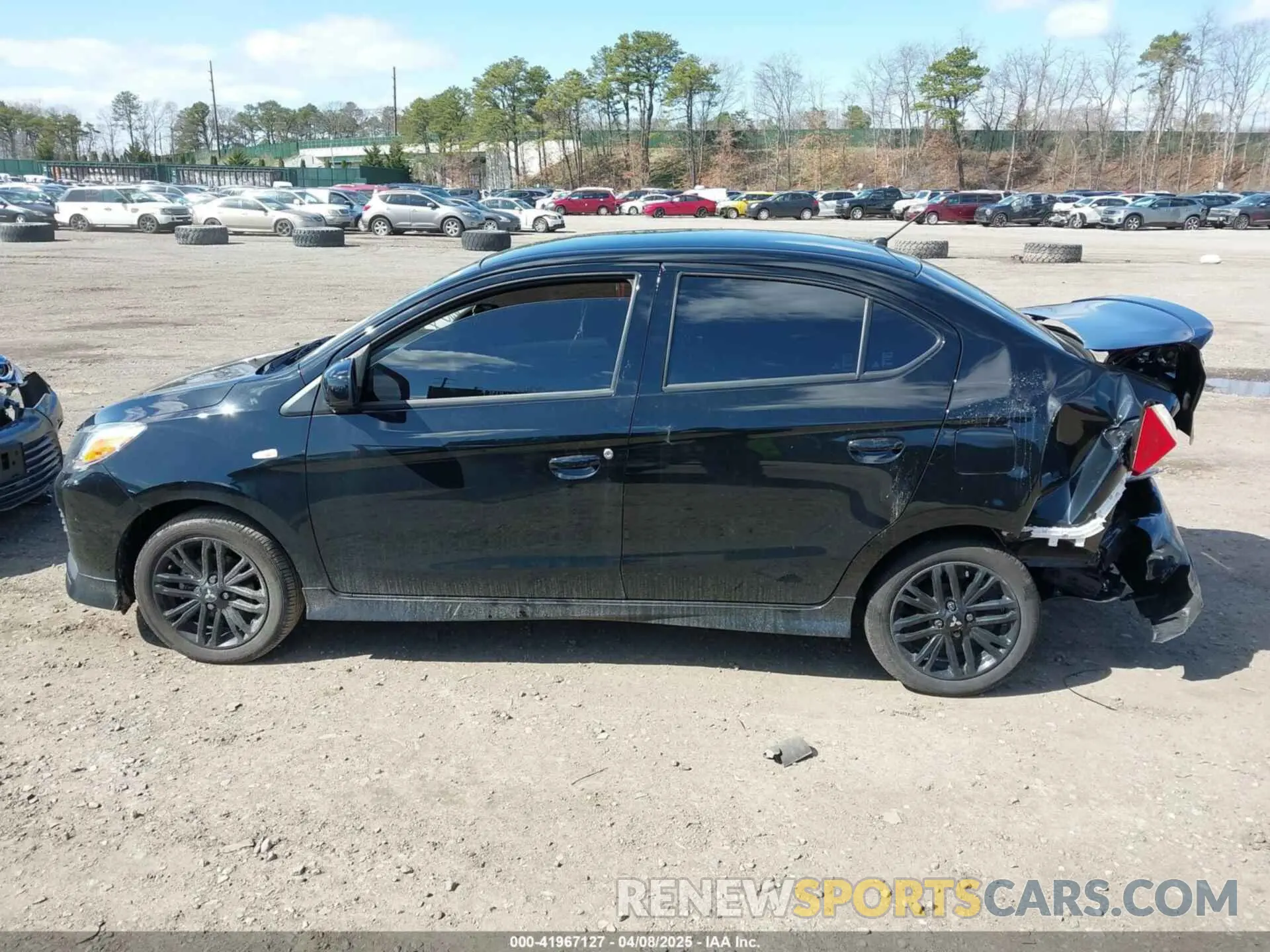 13 Photograph of a damaged car ML32FUFJXRHF04185 MITSUBISHI MIRAGE G4 2024