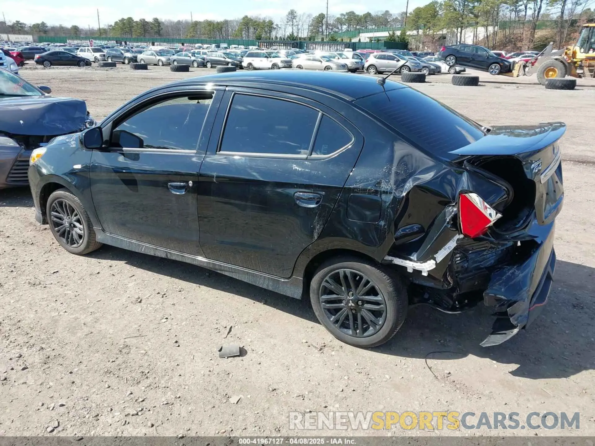3 Photograph of a damaged car ML32FUFJXRHF04185 MITSUBISHI MIRAGE G4 2024