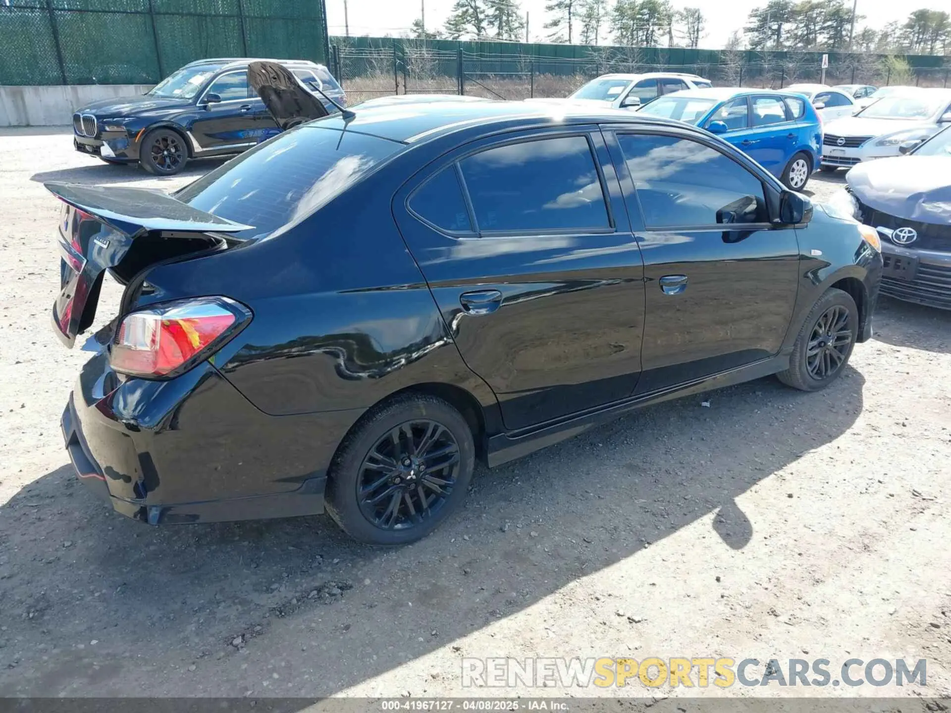 4 Photograph of a damaged car ML32FUFJXRHF04185 MITSUBISHI MIRAGE G4 2024