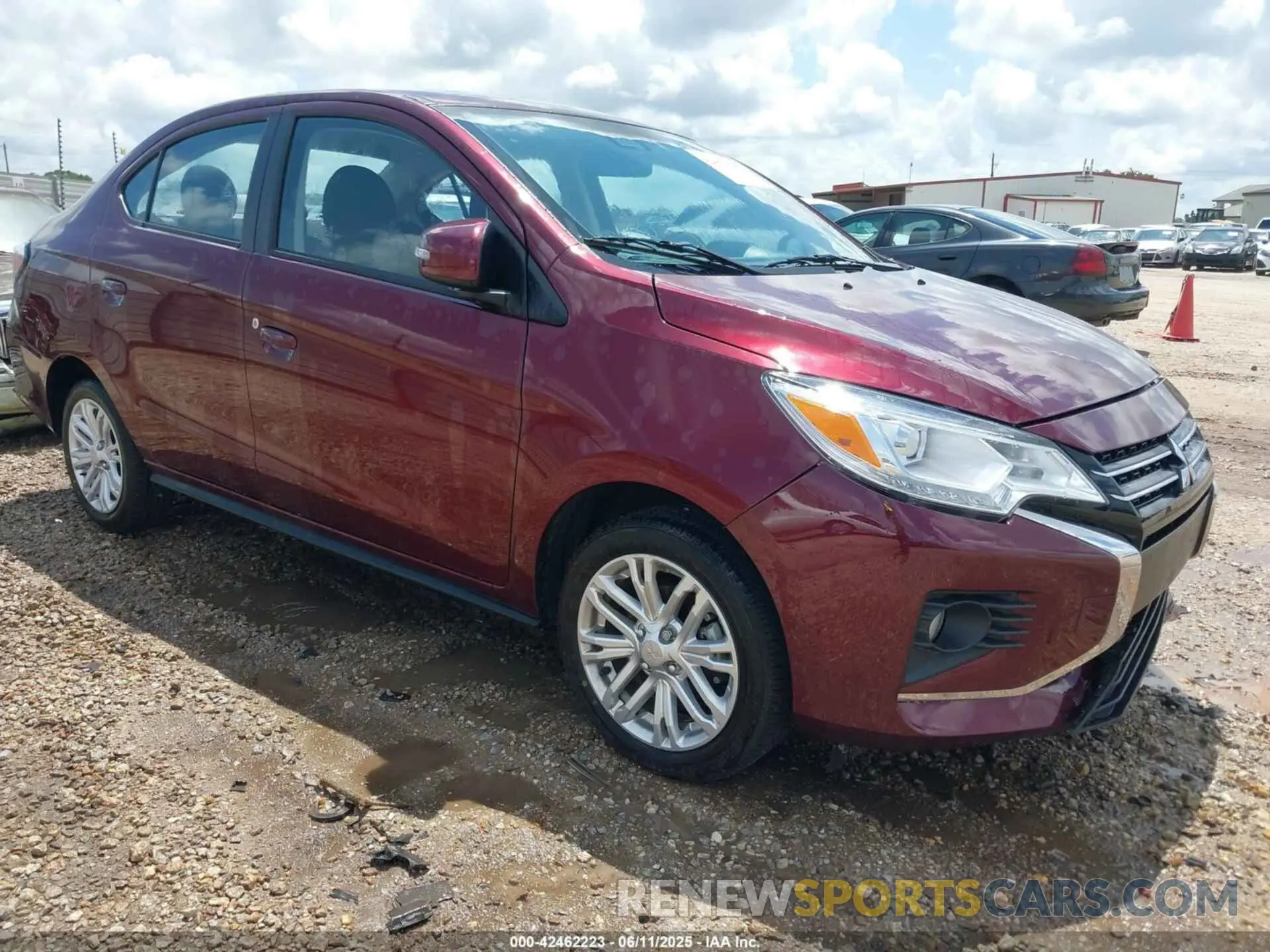 1 Photograph of a damaged car ML32FVFJ1RHF20264 MITSUBISHI MIRAGE G4 2024