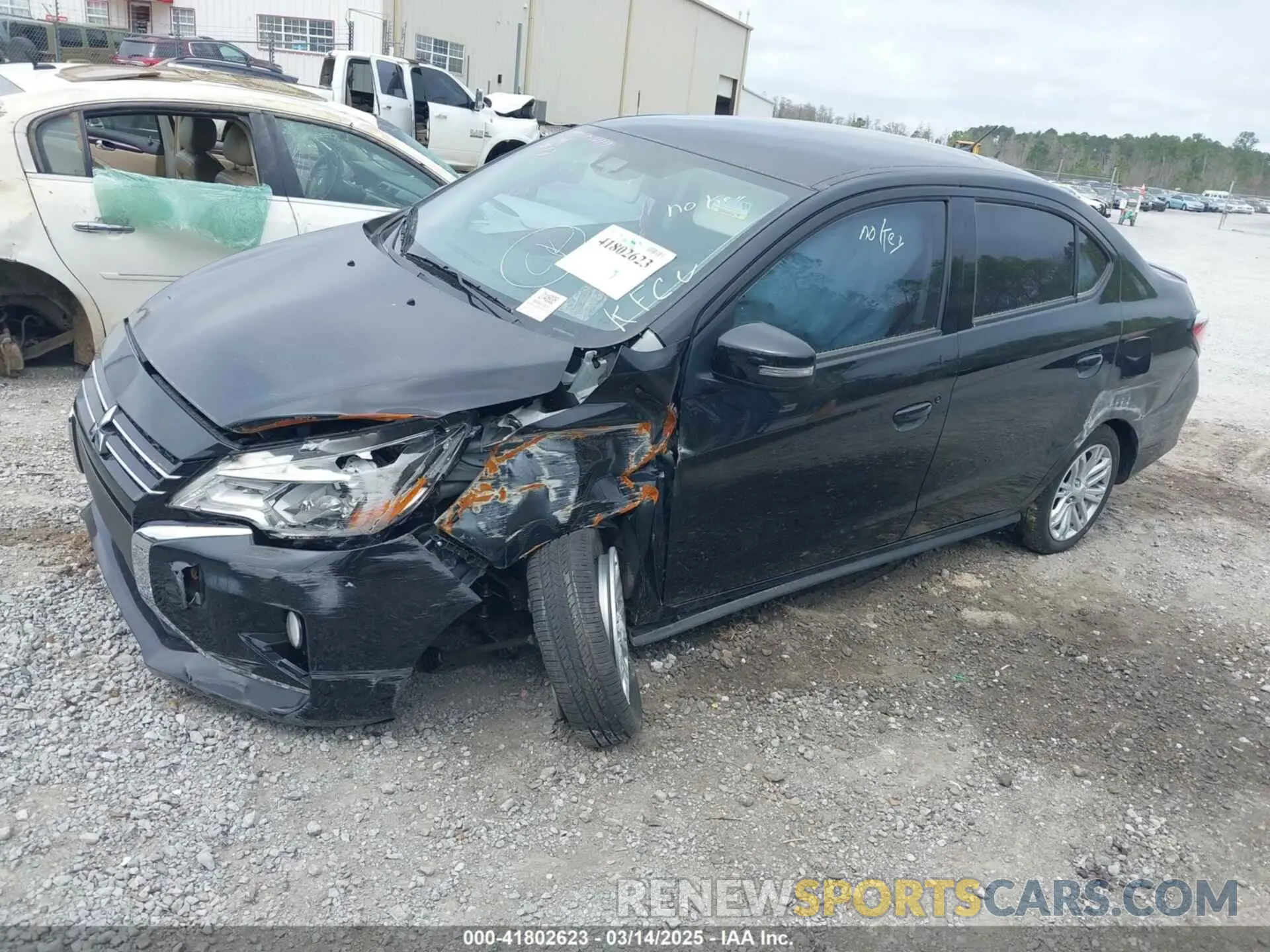 2 Photograph of a damaged car ML32FVFJ6RHF07395 MITSUBISHI MIRAGE G4 2024