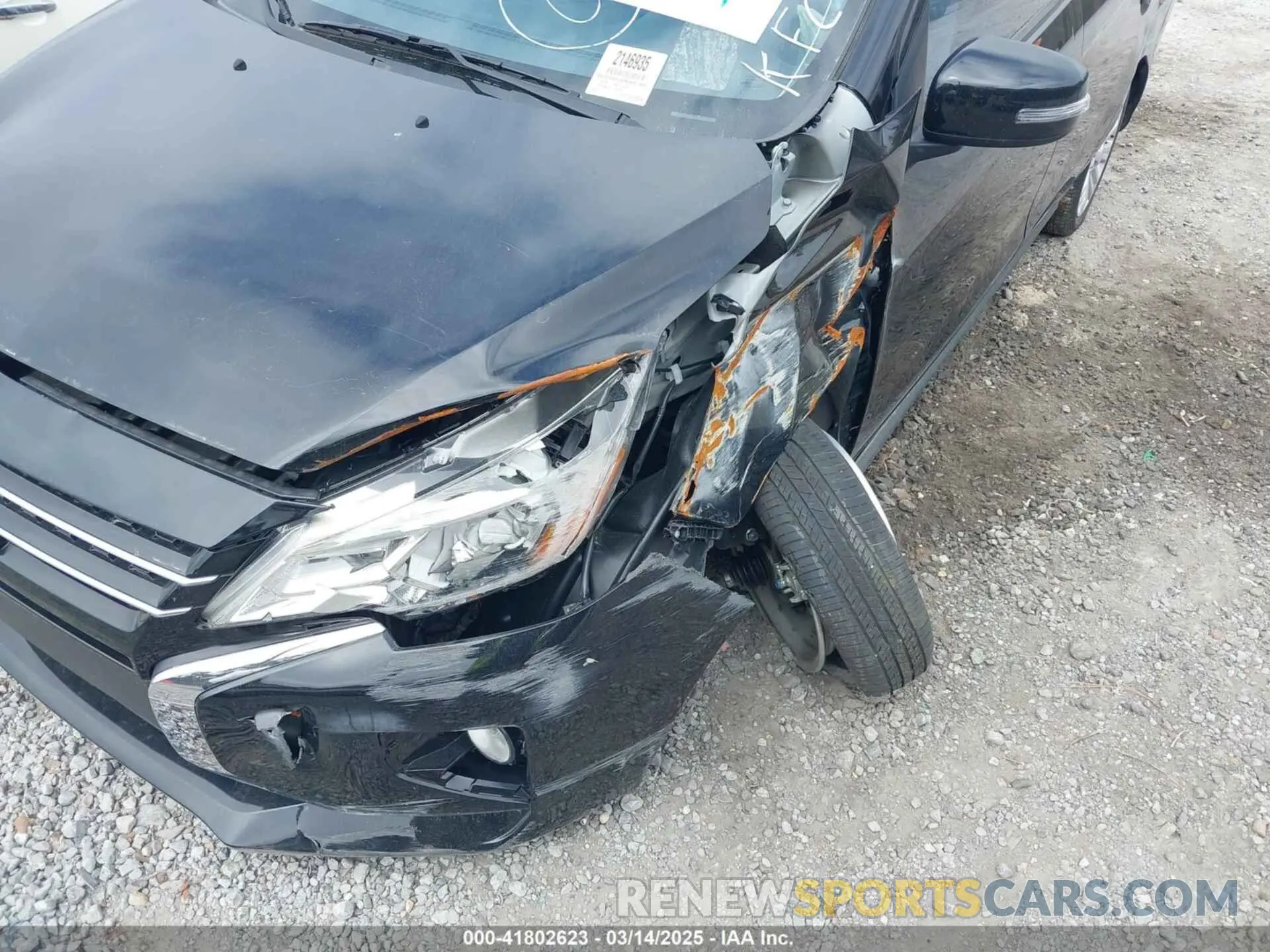 6 Photograph of a damaged car ML32FVFJ6RHF07395 MITSUBISHI MIRAGE G4 2024