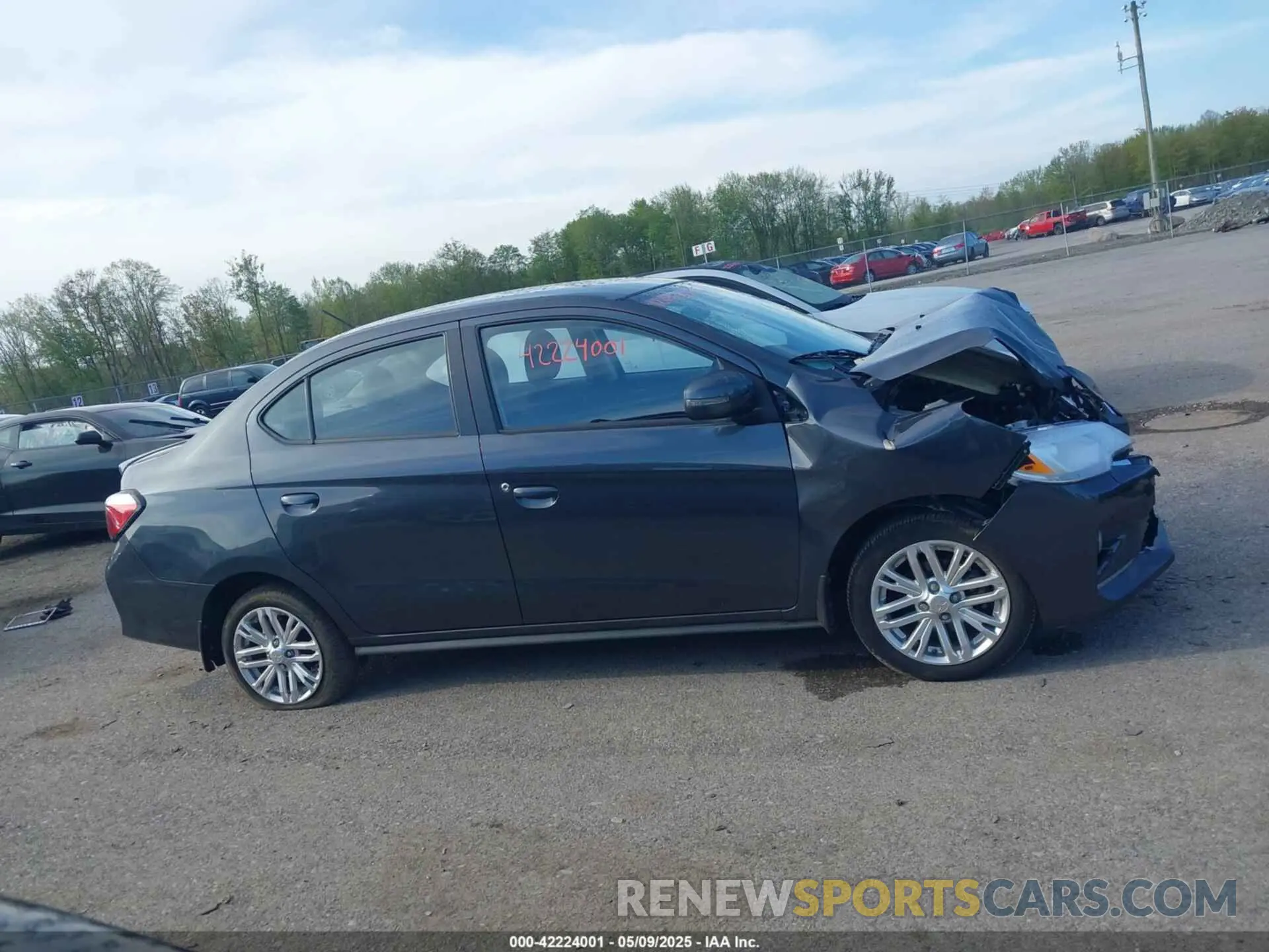 13 Photograph of a damaged car ML32FVFJXRHF02460 MITSUBISHI MIRAGE G4 2024