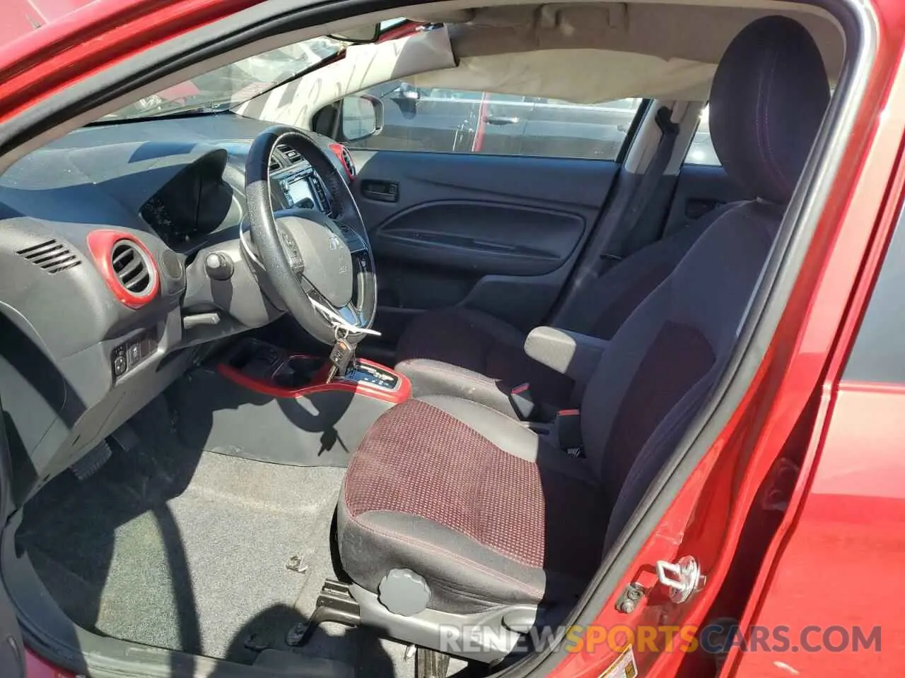 7 Photograph of a damaged car ML32A5HJ0KH002242 MITSUBISHI MIRAGE LE 2019
