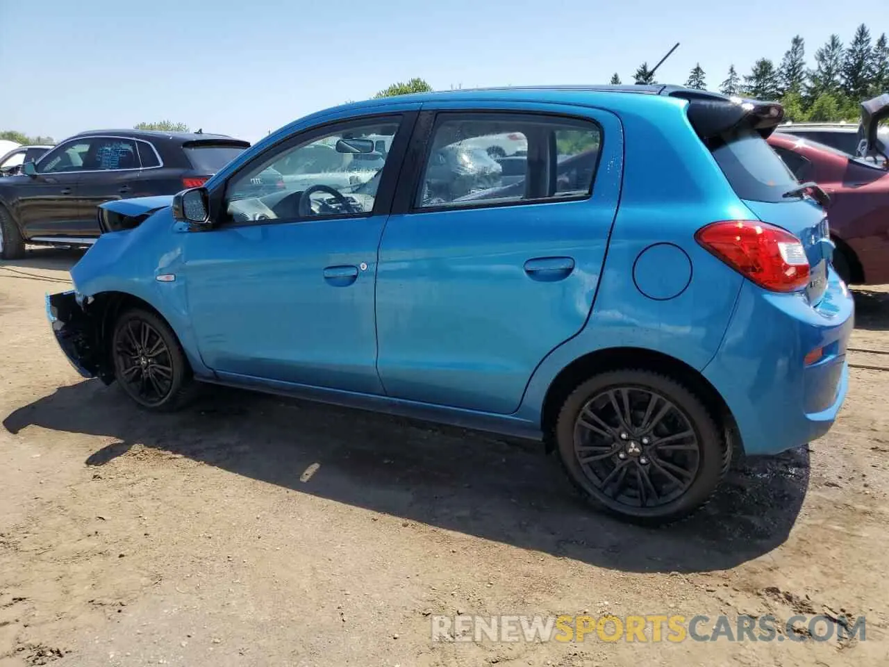 2 Photograph of a damaged car ML32A5HJ1KH010186 MITSUBISHI MIRAGE LE 2019
