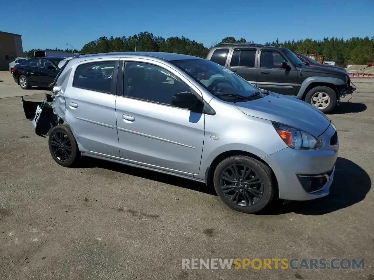 4 Photograph of a damaged car ML32A5HJ1KH012570 MITSUBISHI MIRAGE LE 2019
