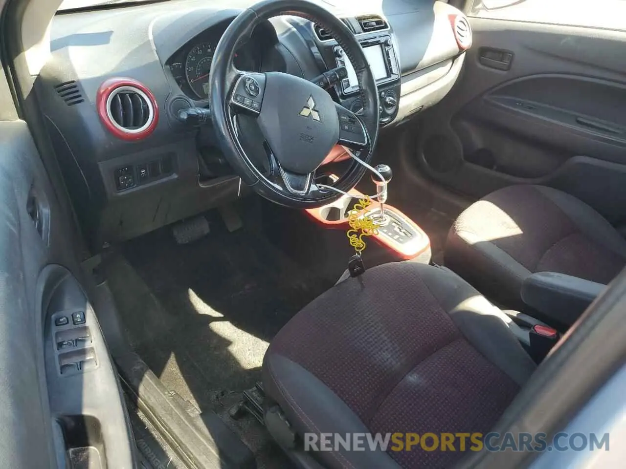 8 Photograph of a damaged car ML32A5HJ1KH012570 MITSUBISHI MIRAGE LE 2019