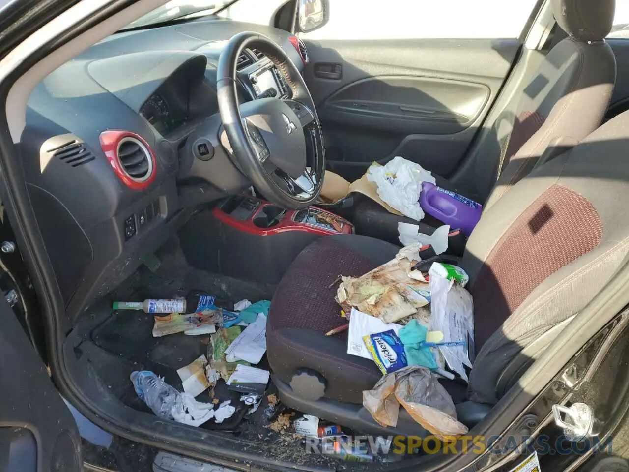 7 Photograph of a damaged car ML32A5HJ2KH002288 MITSUBISHI MIRAGE LE 2019