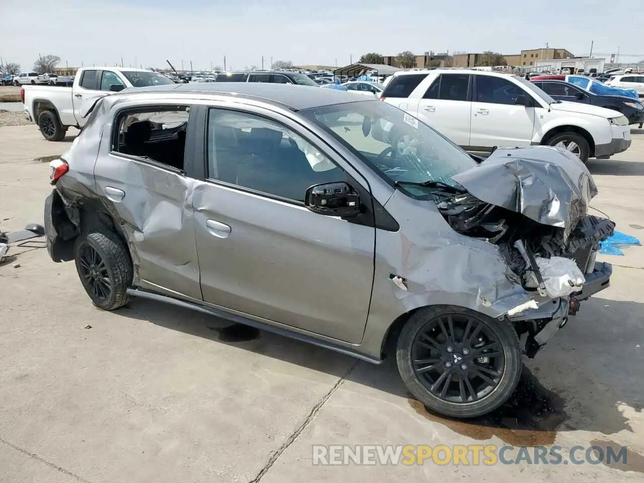 4 Photograph of a damaged car ML32A5HJ2KH016479 MITSUBISHI MIRAGE LE 2019