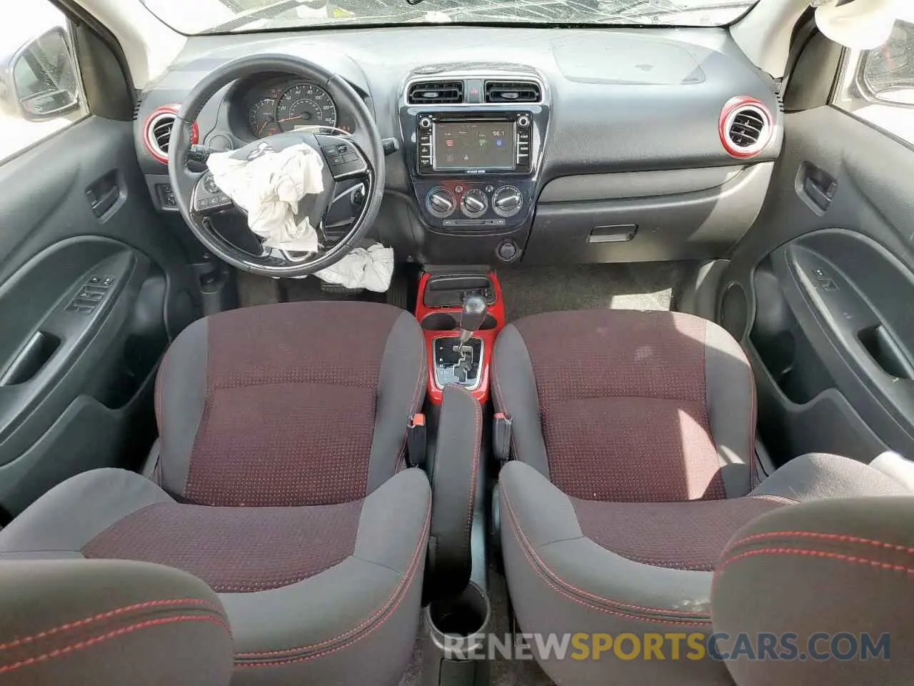 8 Photograph of a damaged car ML32A5HJ2KH016479 MITSUBISHI MIRAGE LE 2019
