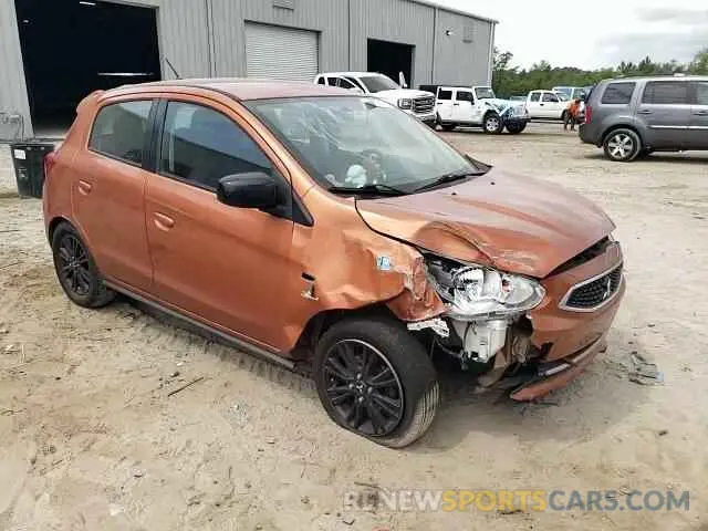 14 Photograph of a damaged car ML32A5HJ3KH011386 MITSUBISHI MIRAGE LE 2019