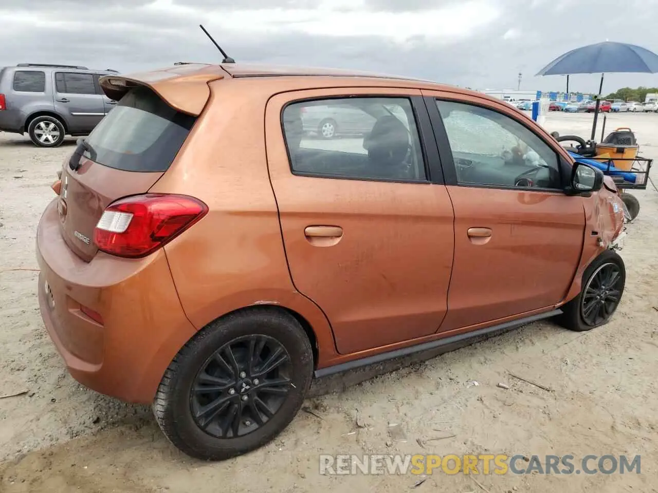 3 Photograph of a damaged car ML32A5HJ3KH011386 MITSUBISHI MIRAGE LE 2019