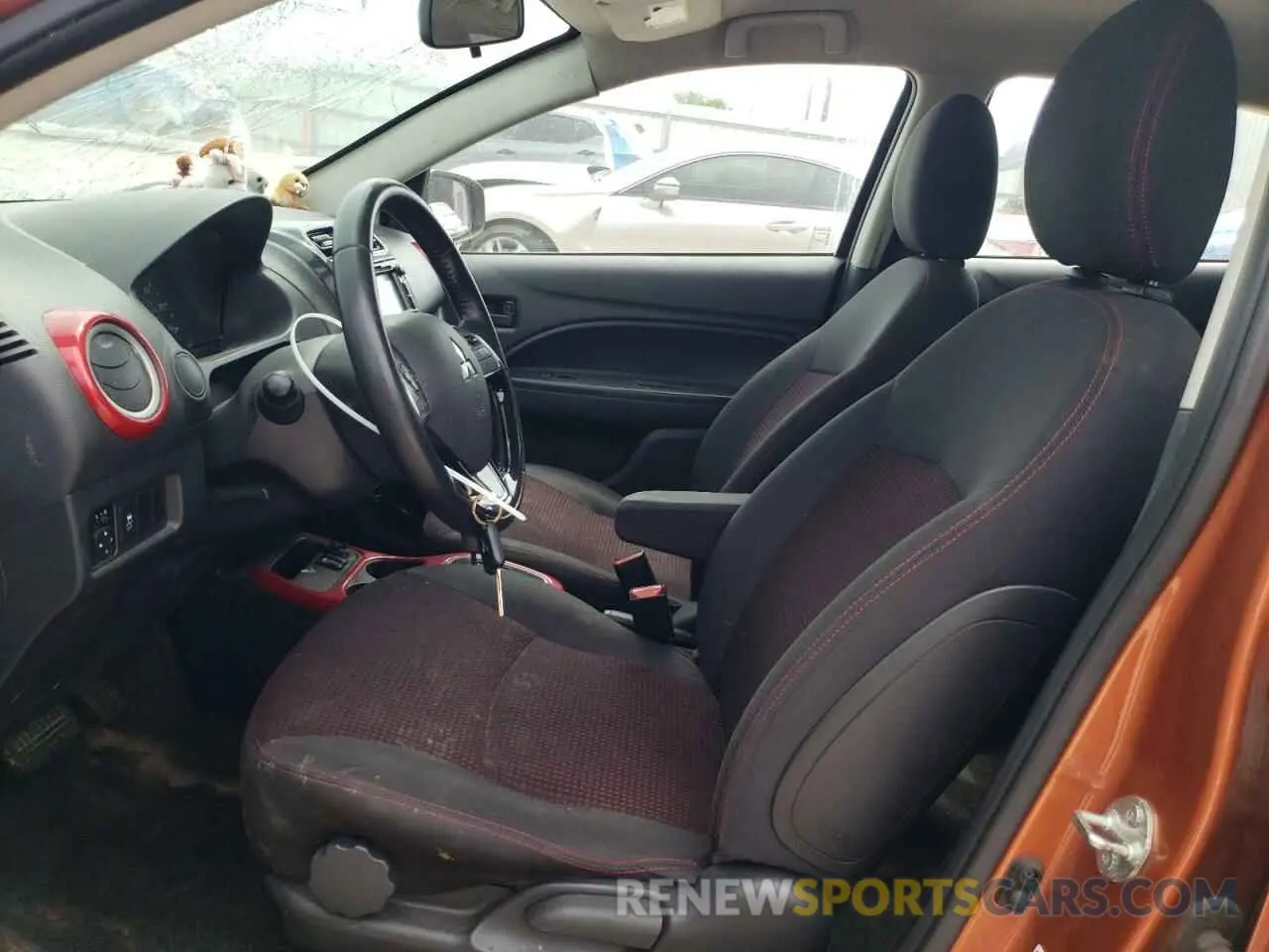 7 Photograph of a damaged car ML32A5HJ3KH011386 MITSUBISHI MIRAGE LE 2019