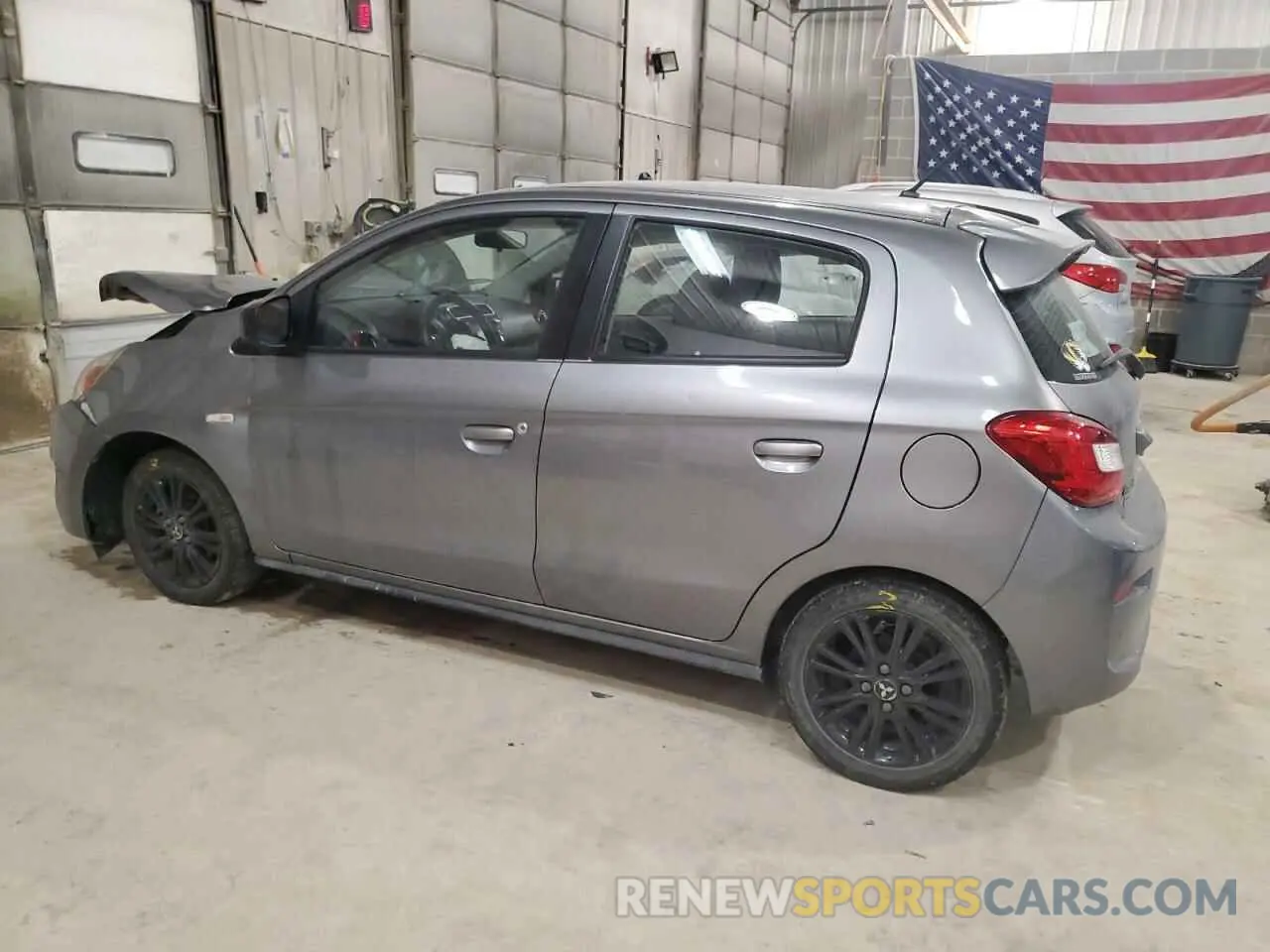 2 Photograph of a damaged car ML32A5HJ5KH004441 MITSUBISHI MIRAGE LE 2019