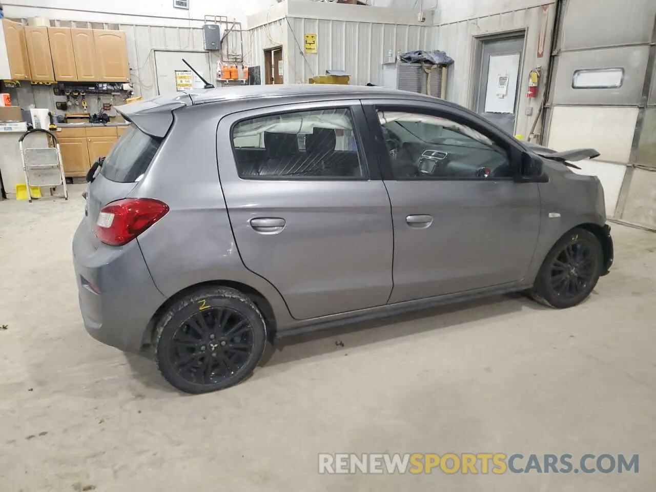 3 Photograph of a damaged car ML32A5HJ5KH004441 MITSUBISHI MIRAGE LE 2019