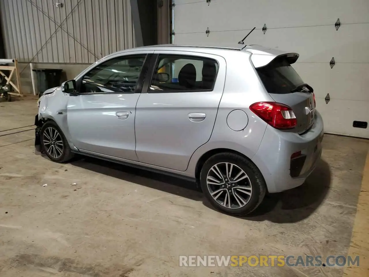 2 Photograph of a damaged car ML32A5HJ5KH011650 MITSUBISHI MIRAGE LE 2019