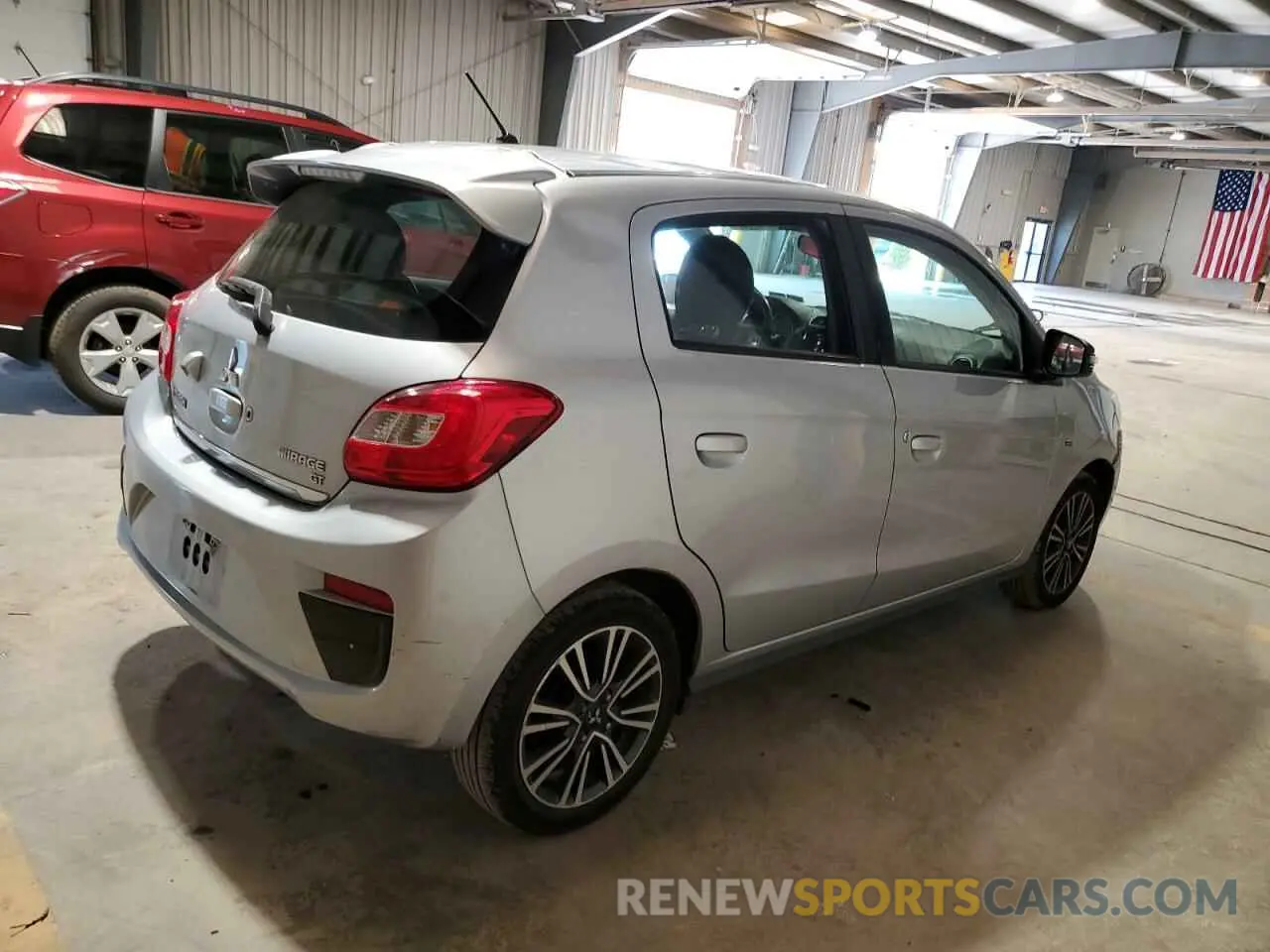 3 Photograph of a damaged car ML32A5HJ5KH011650 MITSUBISHI MIRAGE LE 2019