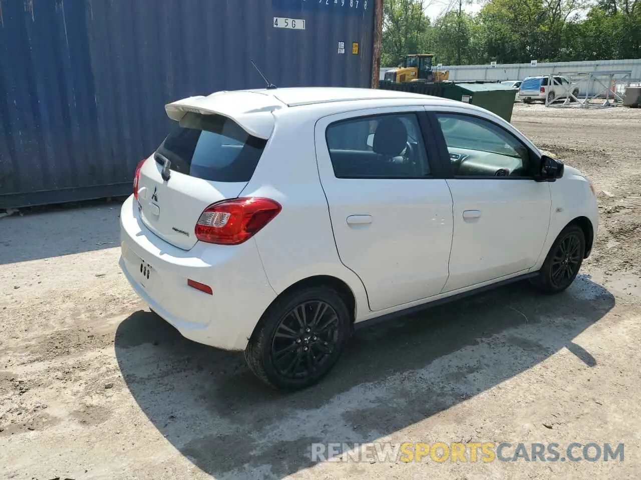 3 Photograph of a damaged car ML32A5HJ7KH011410 MITSUBISHI MIRAGE LE 2019