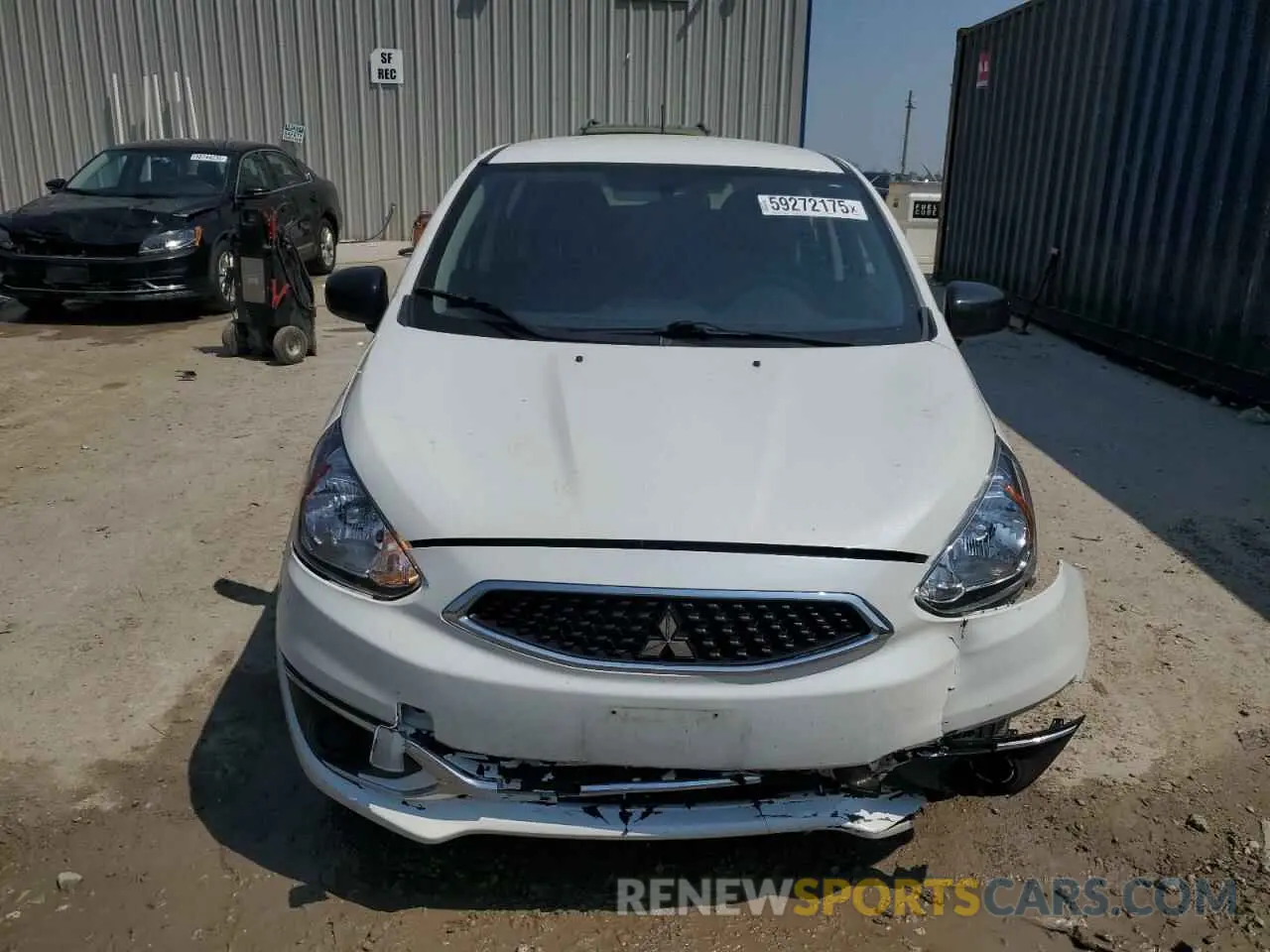 5 Photograph of a damaged car ML32A5HJ7KH011410 MITSUBISHI MIRAGE LE 2019