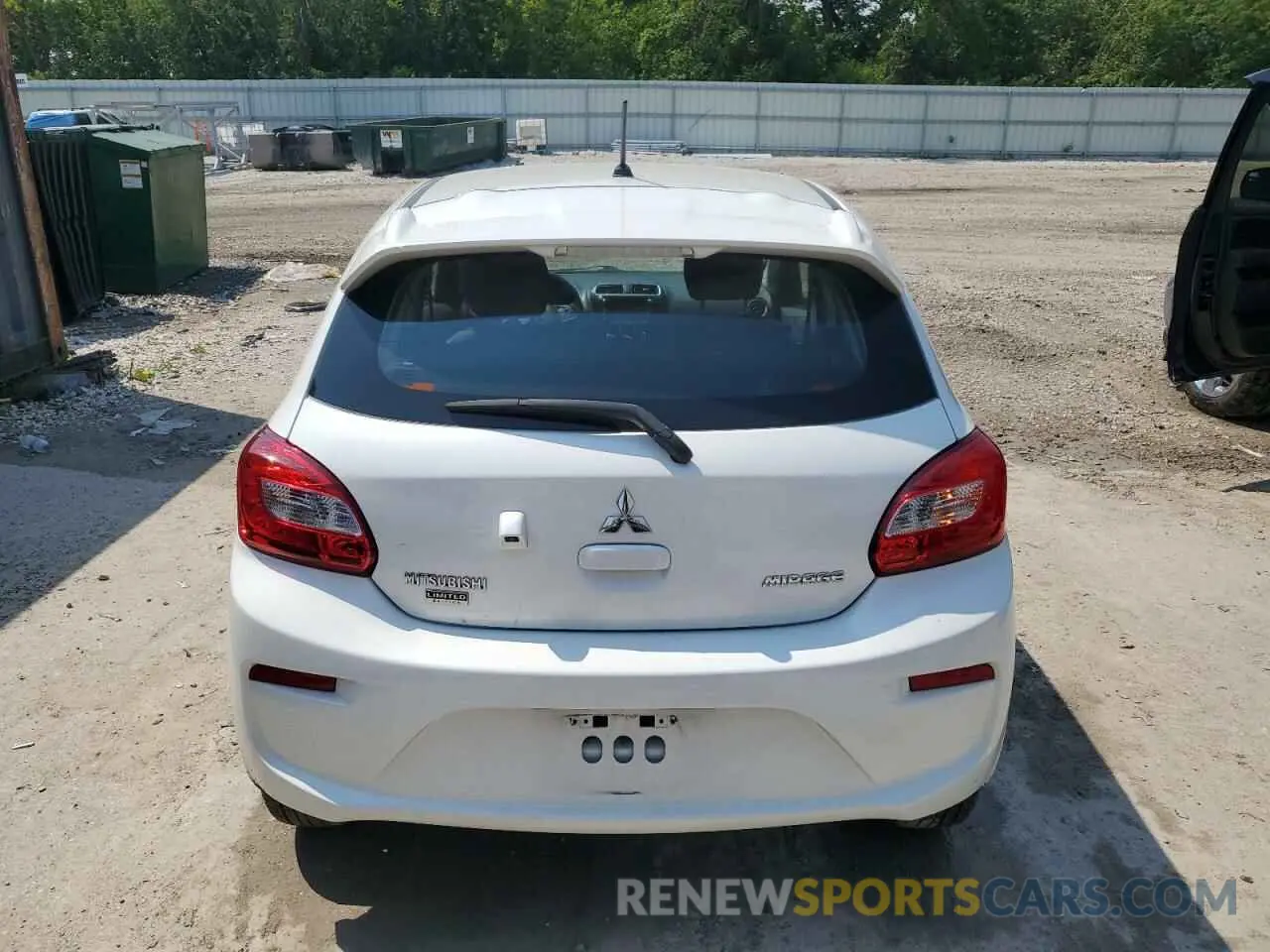 6 Photograph of a damaged car ML32A5HJ7KH011410 MITSUBISHI MIRAGE LE 2019