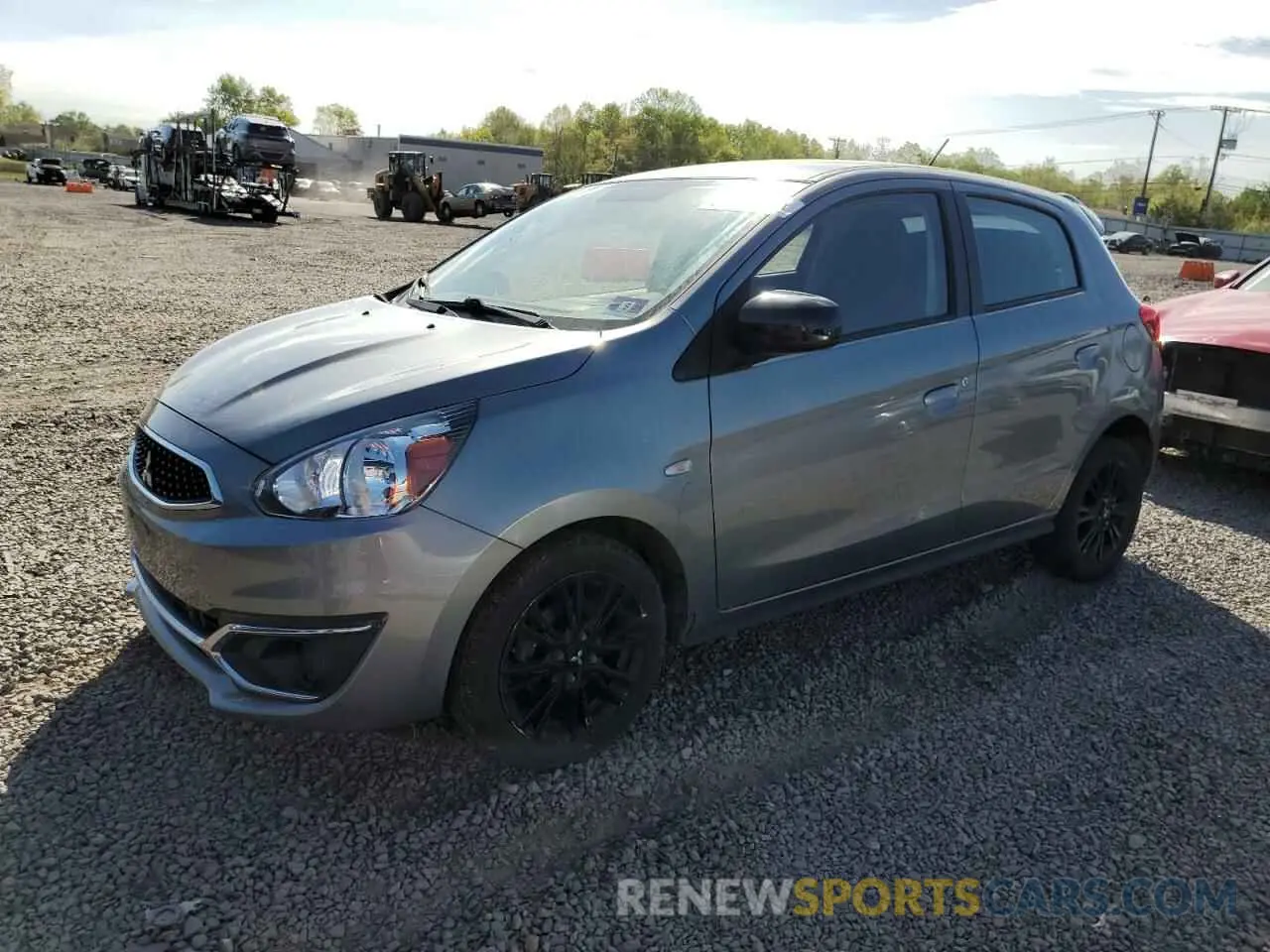 1 Photograph of a damaged car ML32A5HJ9KH015488 MITSUBISHI MIRAGE LE 2019