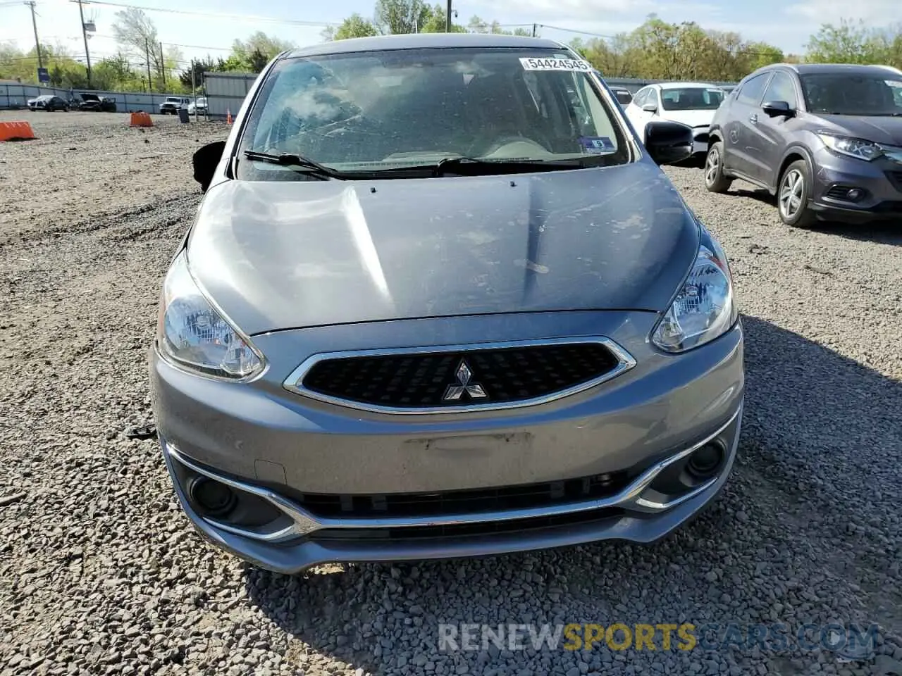 5 Photograph of a damaged car ML32A5HJ9KH015488 MITSUBISHI MIRAGE LE 2019