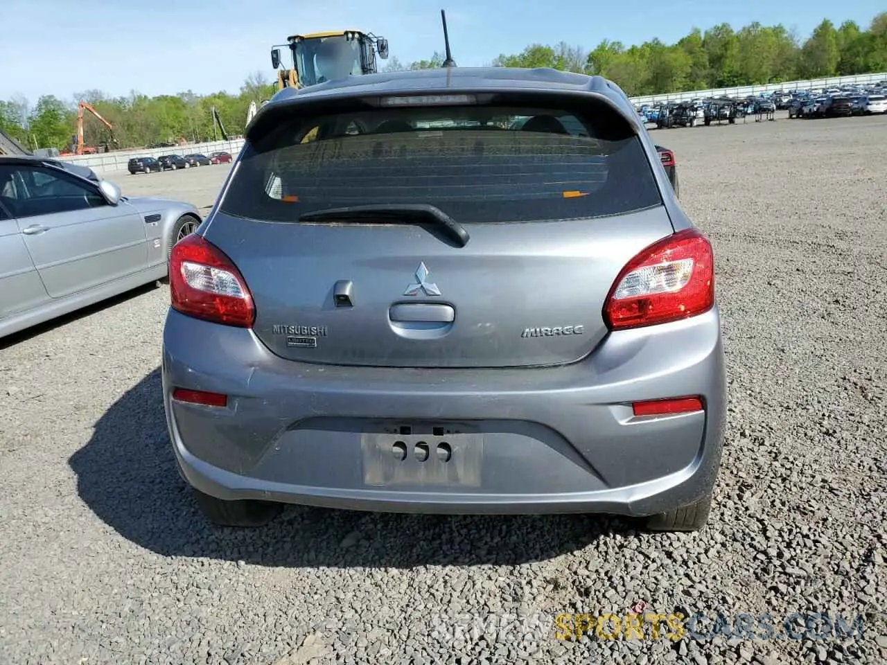 6 Photograph of a damaged car ML32A5HJ9KH015488 MITSUBISHI MIRAGE LE 2019