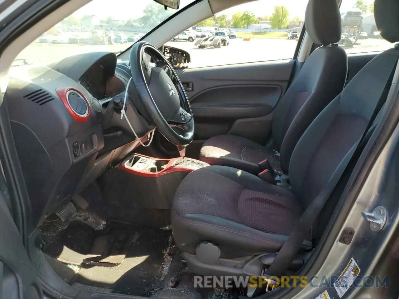 7 Photograph of a damaged car ML32A5HJ9KH015488 MITSUBISHI MIRAGE LE 2019