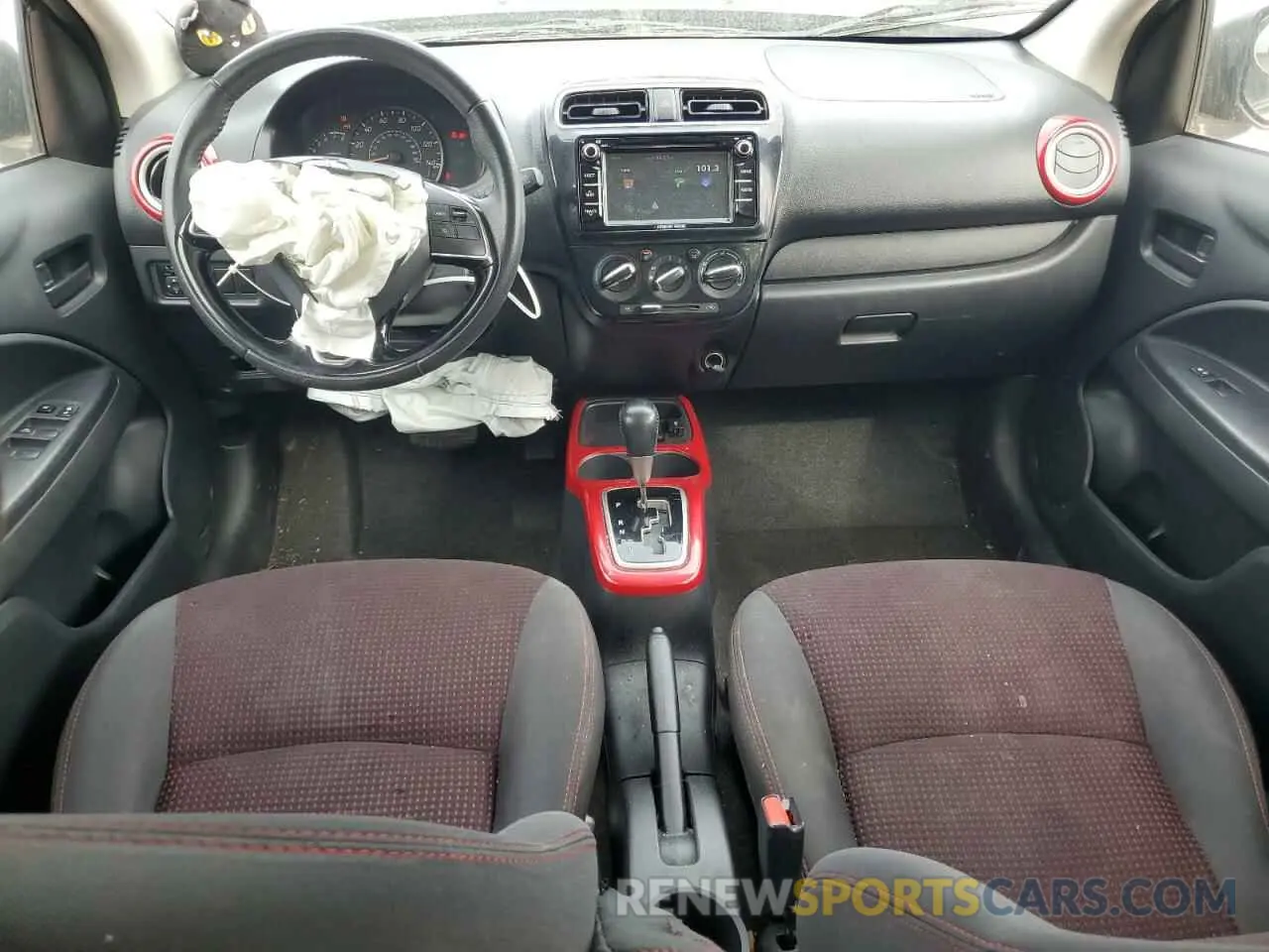 8 Photograph of a damaged car ML32A5HJXKH003625 MITSUBISHI MIRAGE LE 2019