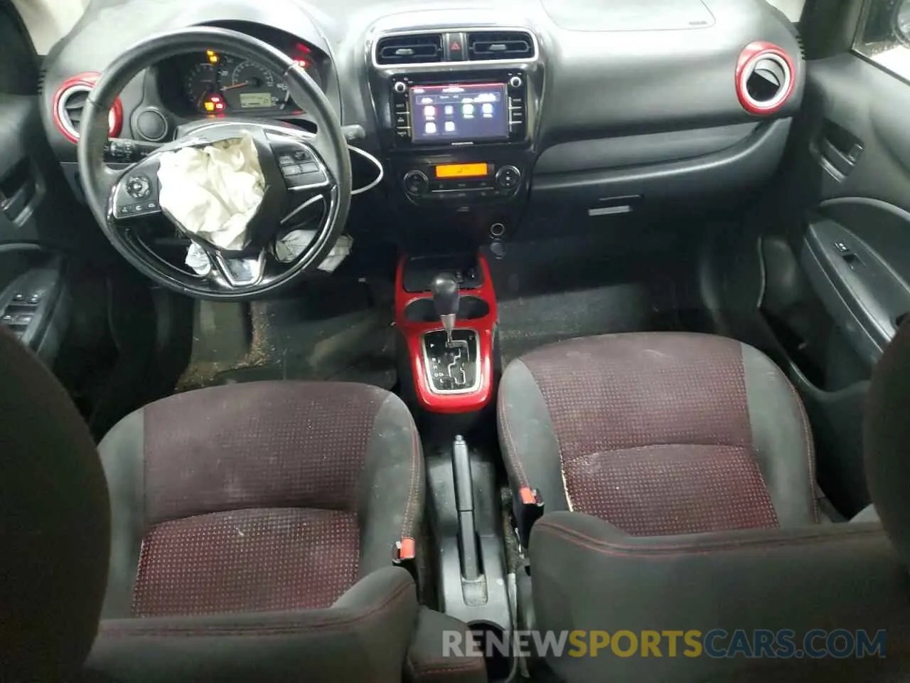 8 Photograph of a damaged car ML32A5HJ0LH010083 MITSUBISHI MIRAGE LE 2020