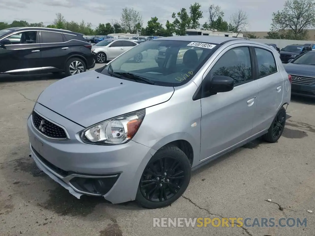 1 Photograph of a damaged car ML32A5HJ2LH009775 MITSUBISHI MIRAGE LE 2020
