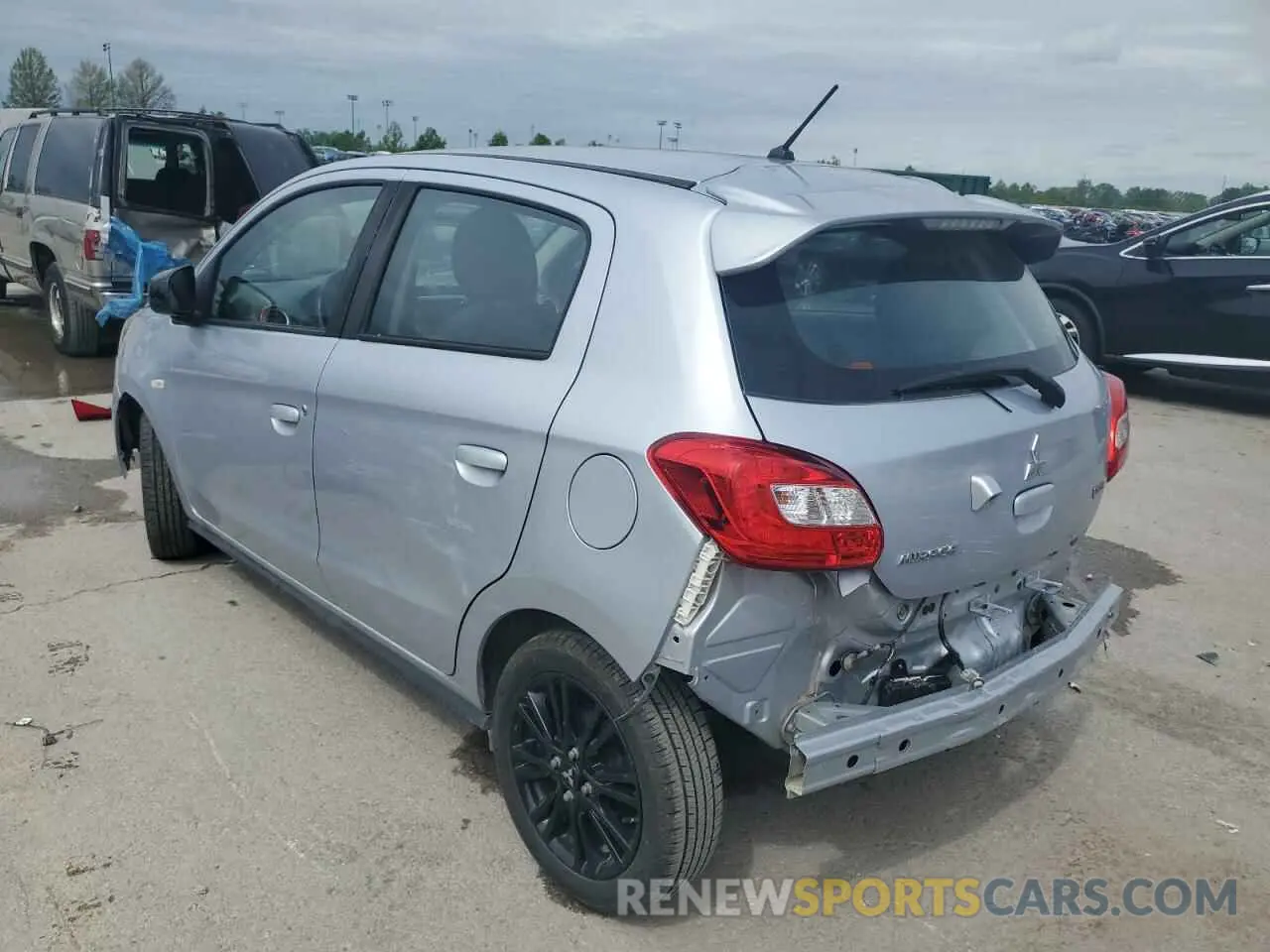 2 Photograph of a damaged car ML32A5HJ2LH009775 MITSUBISHI MIRAGE LE 2020