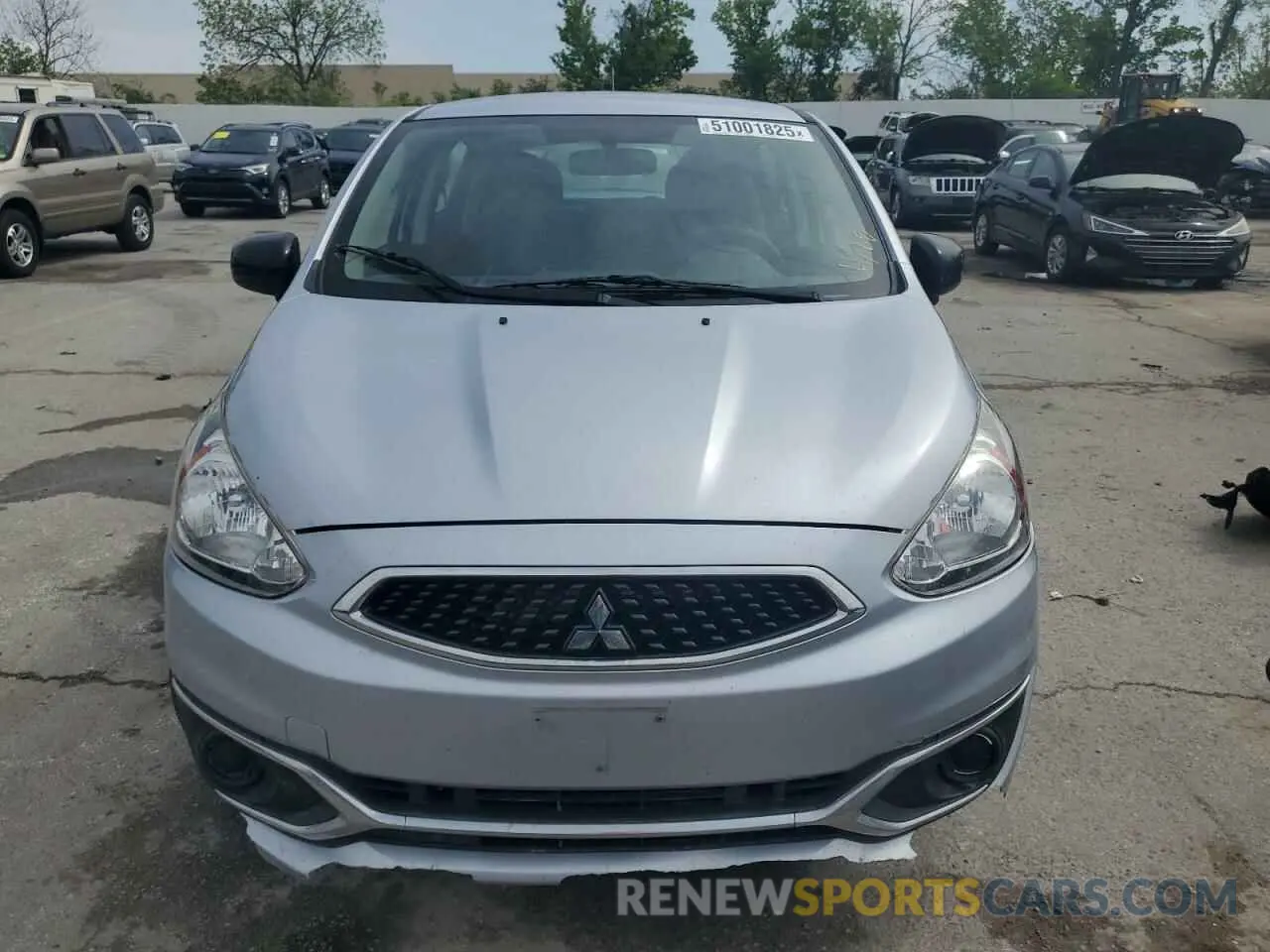 5 Photograph of a damaged car ML32A5HJ2LH009775 MITSUBISHI MIRAGE LE 2020